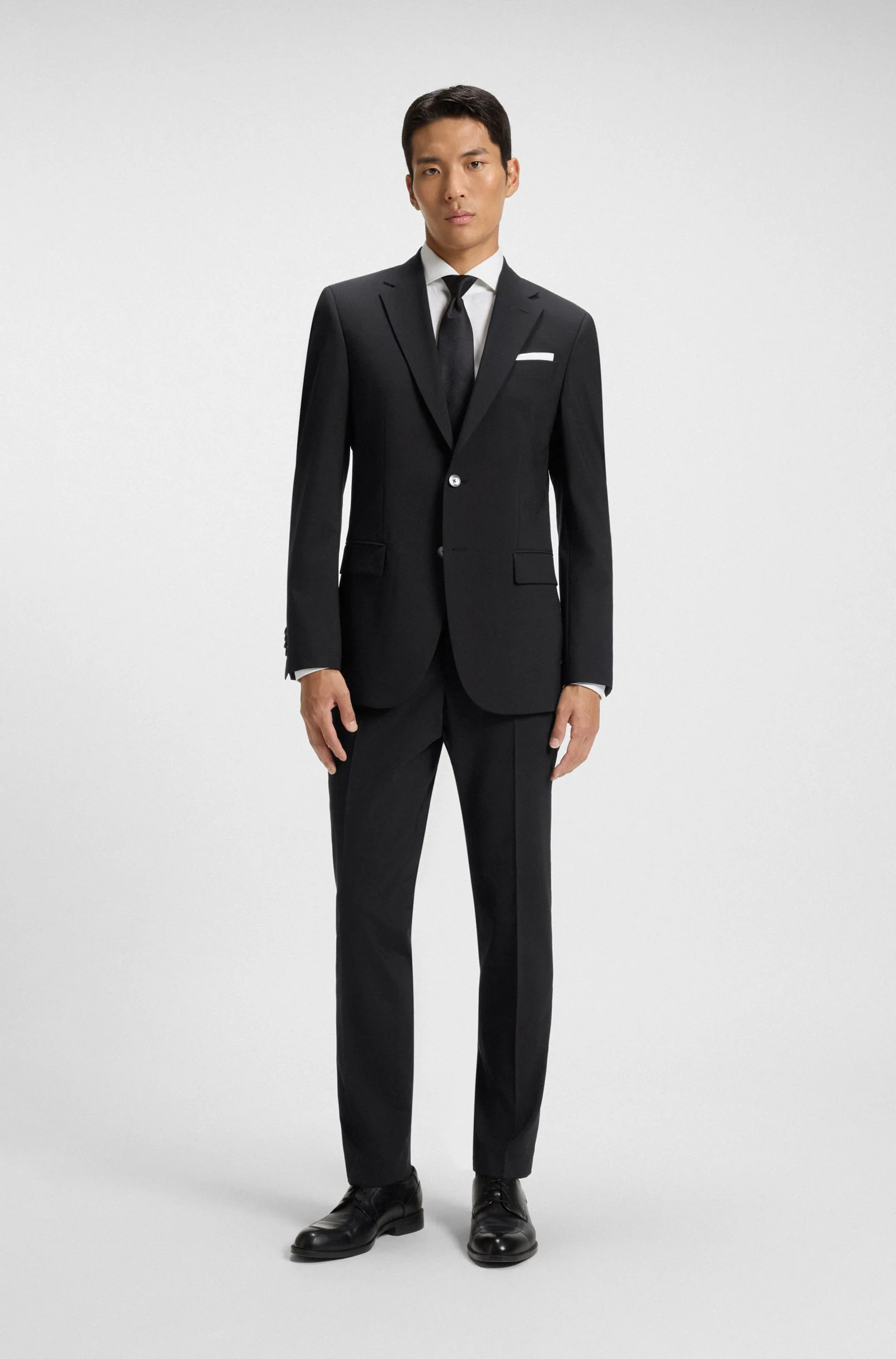 Hugo Boss miesten puvunhousut H Gio MM C NF, musta - Image 5