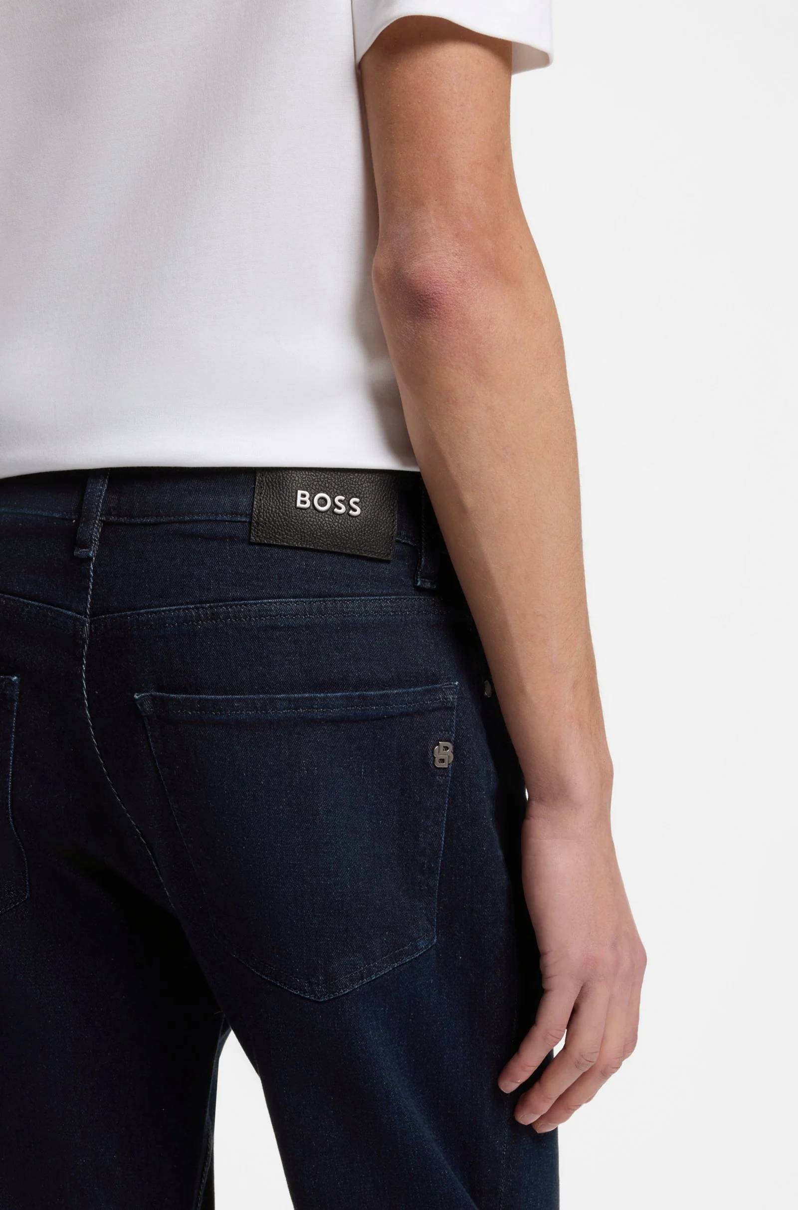 Hugo Boss miesten farkut H- RE Maine Dark Blue, tummansininen - Image 5