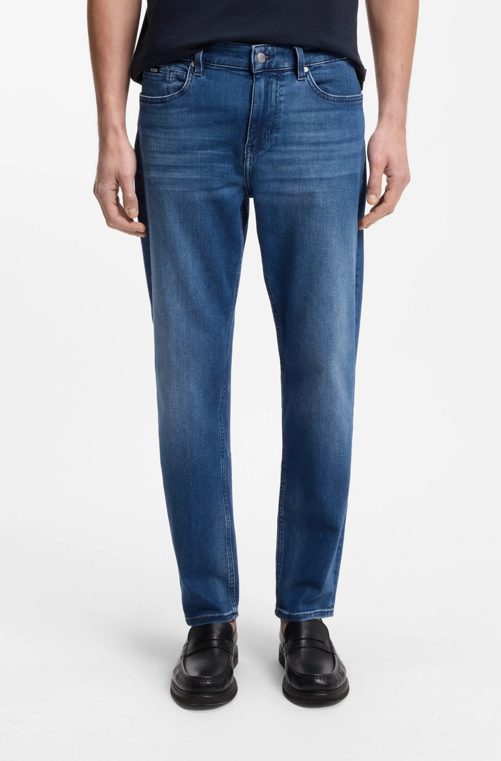 Hugo Boss miesten farkut H-RE Maine Medium Blue, sininen - Image 6