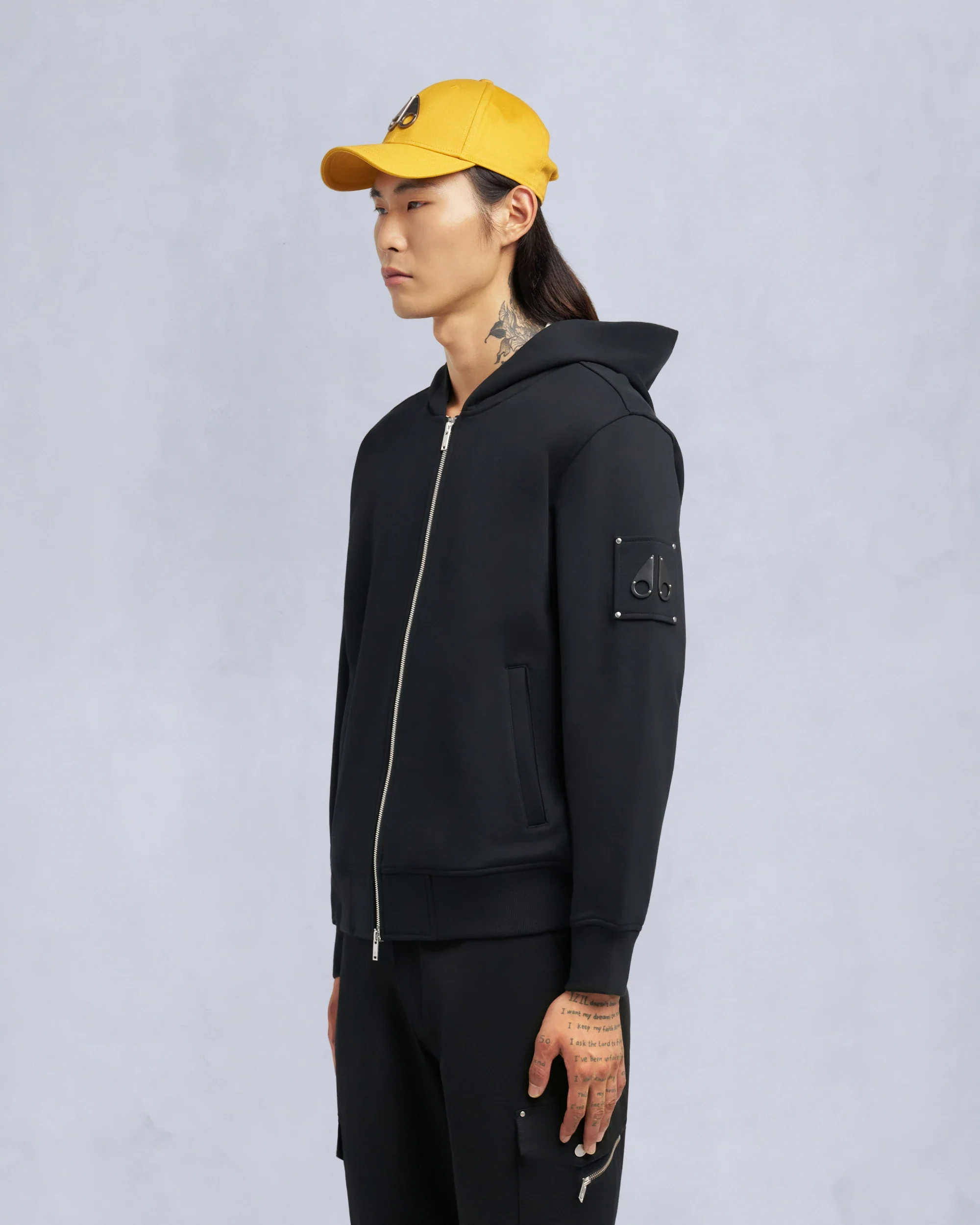 Moose Knuckles miesten huppari HARTSFIELD ZIP-UP, musta