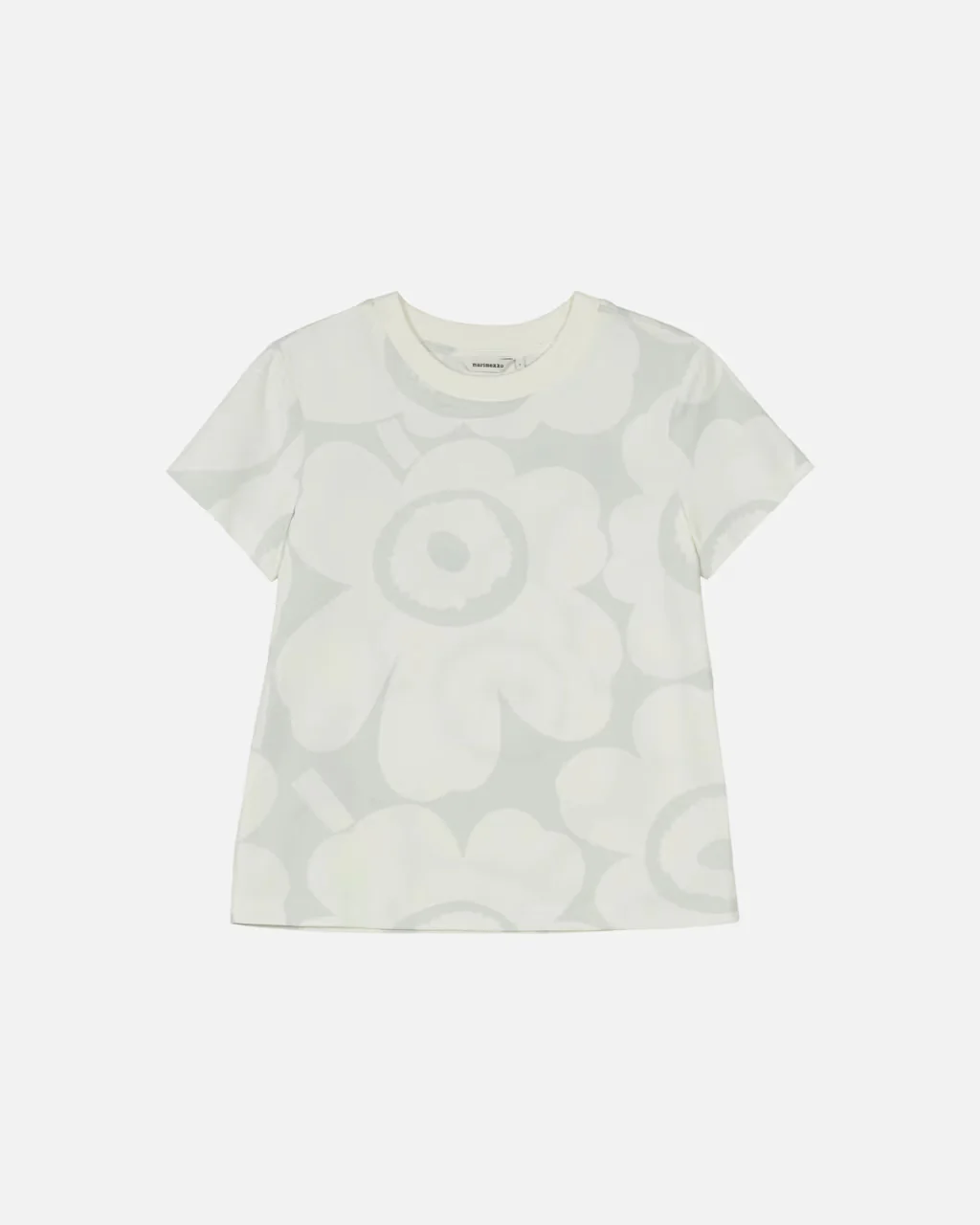 Marimekko naisten t-paita Heleys Unikko T-paita, valkopohjainen kuosi - Image 4
