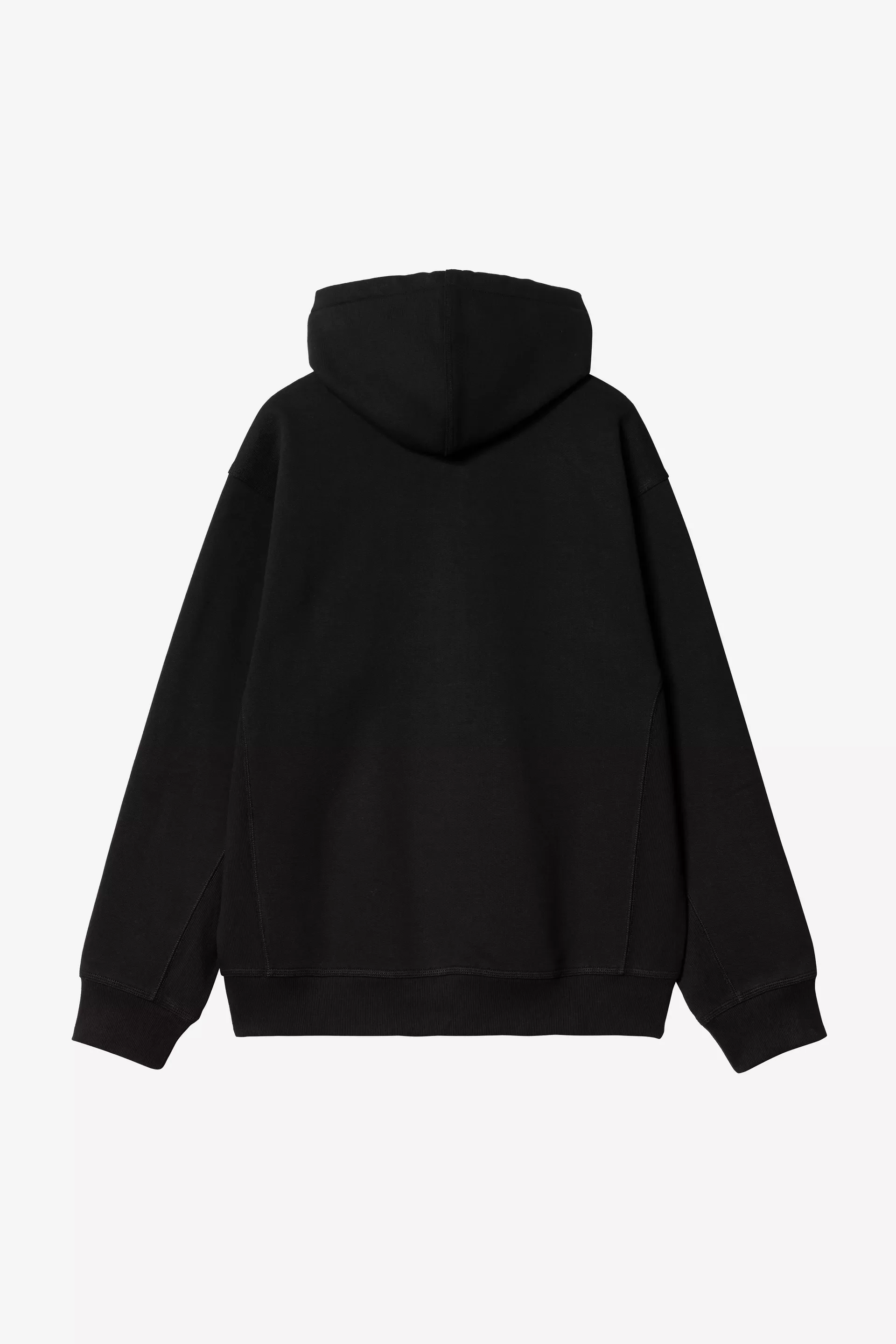 Carhartt miesten huppari Hooded American Script Jacket, musta - Image 6