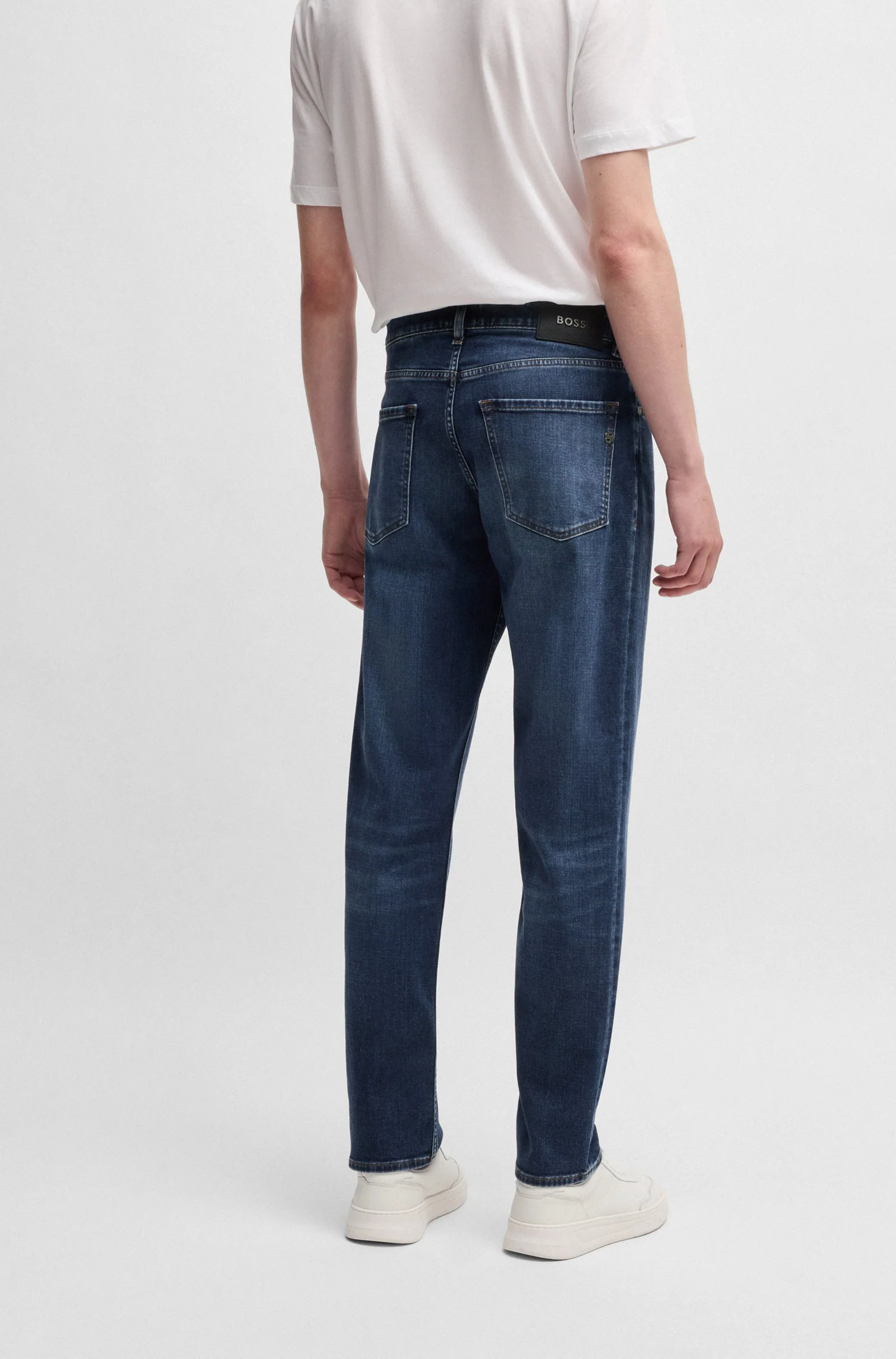 Hugo Boss Miesten Farkut, H-RE-MAINE Indigo - Image 2
