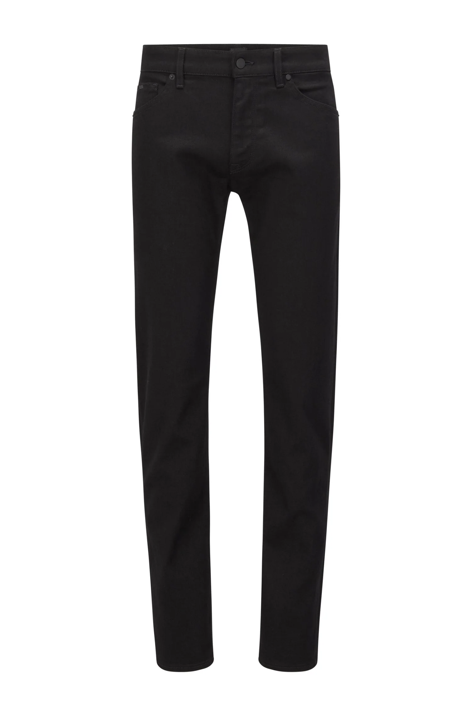 Hugo Boss miesten farkut MAINE 3 BLACK NOS CASHMERE TOUCH Musta - Image 5