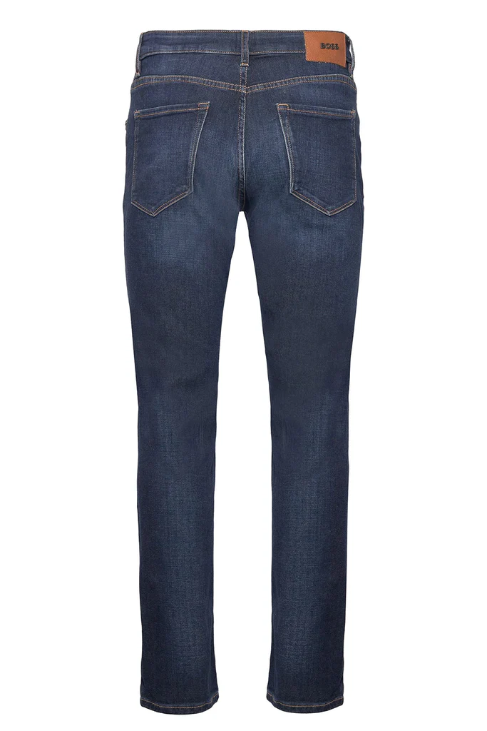 Hugo Boss Miesten Farkut, MAINE3 MODERN FIT Indigo - Image 2