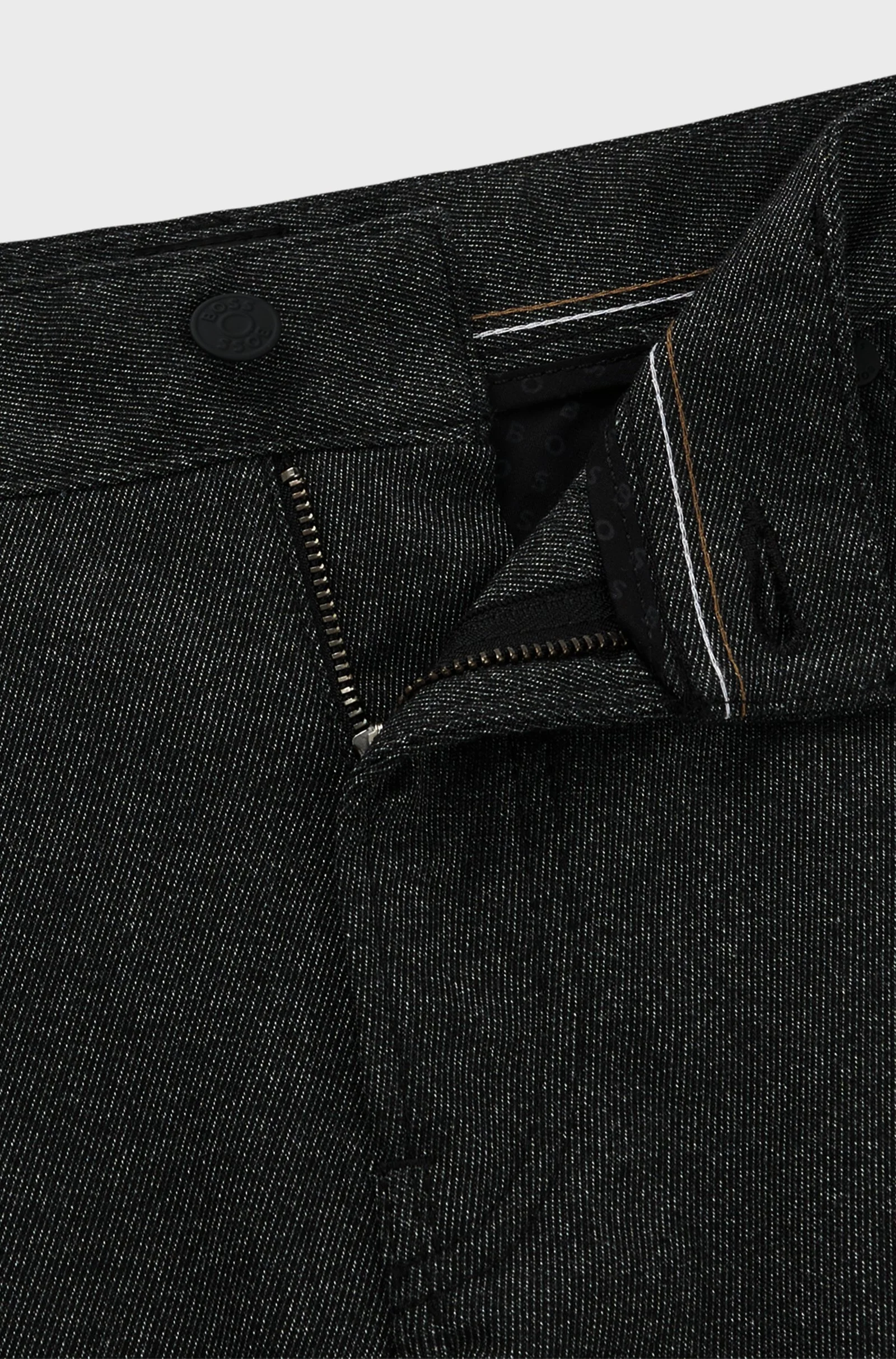 Hugo Boss Miesten Housut, H-RE-MAINE 5-POCKET Musta - Image 4