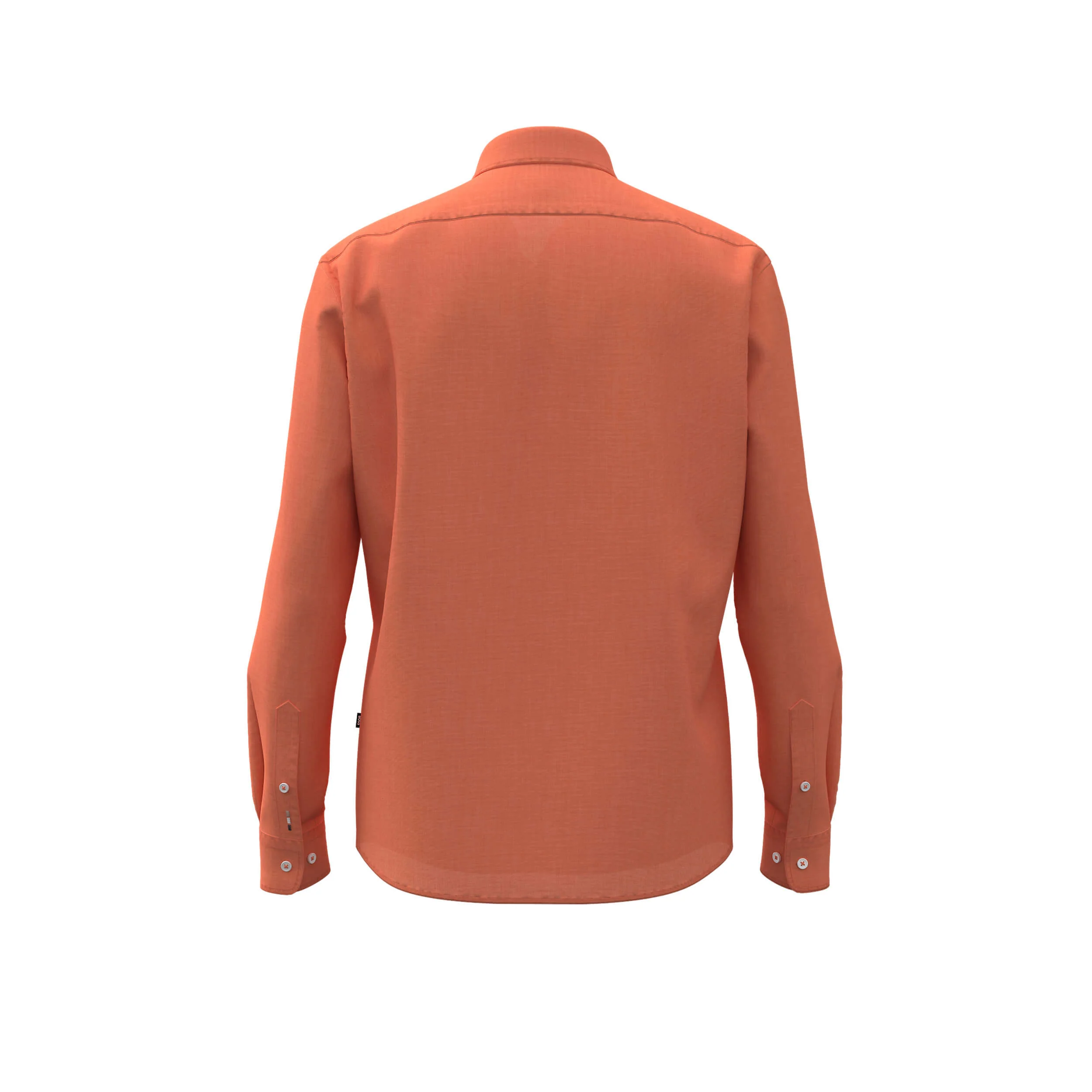 Hugo Boss miesten pellava kauluspaita, H-LIAM BD REGULAR FIT Oranssi - Image 2