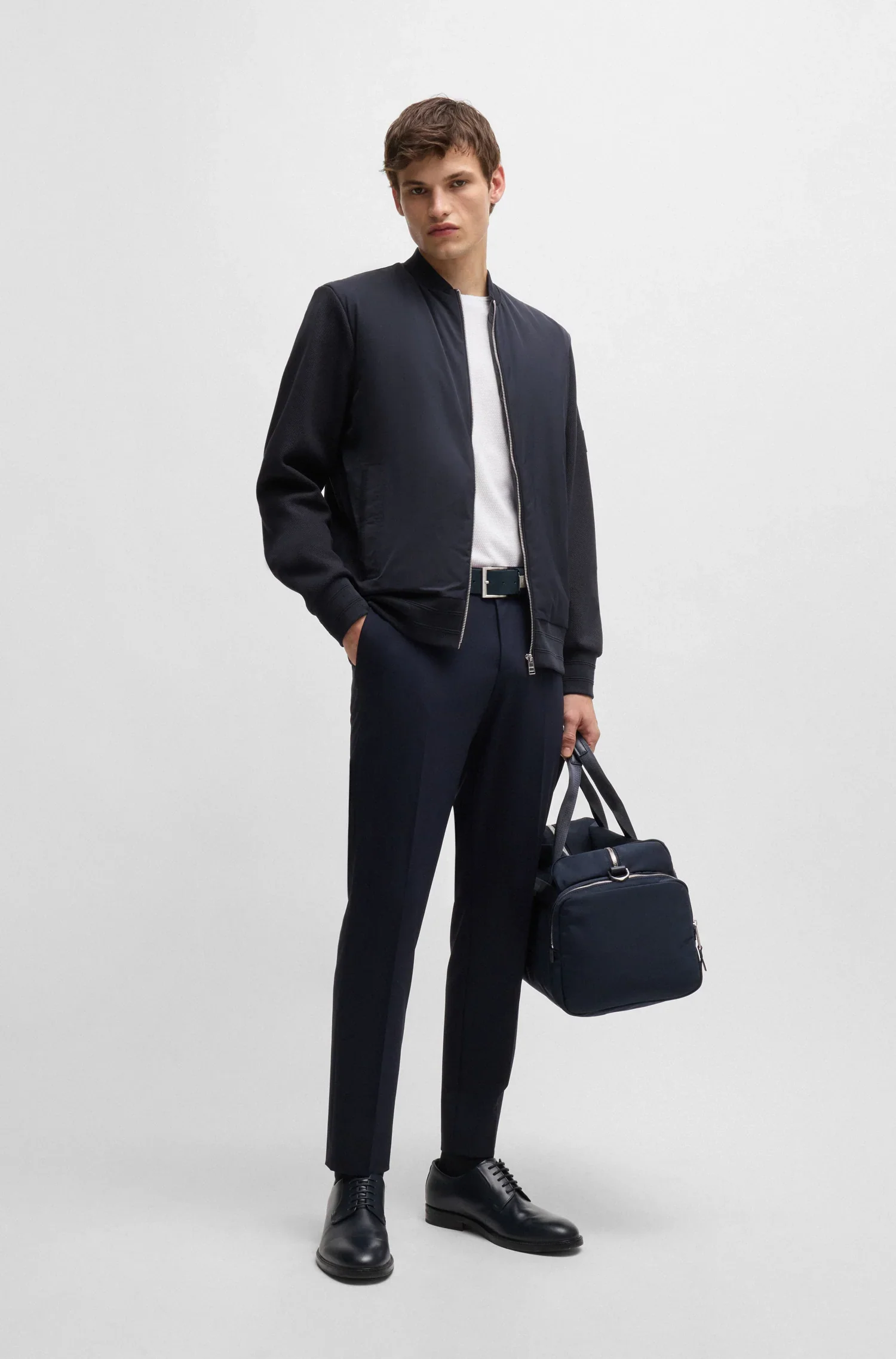 Hugo Boss miesten kevyt takki H-SKILES, tummansininen - Image 3