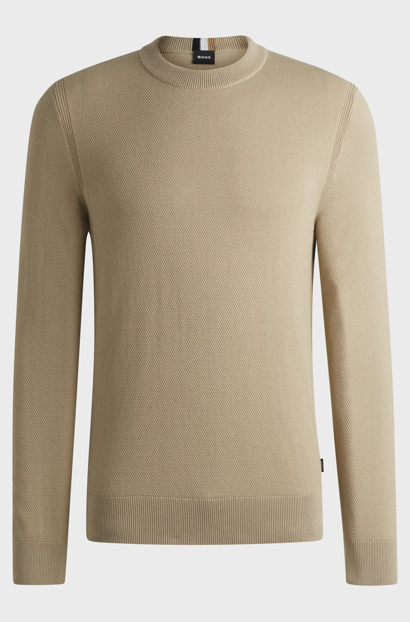 Hugo Boss miesten neule, ECAIO-P Beige - Image 3