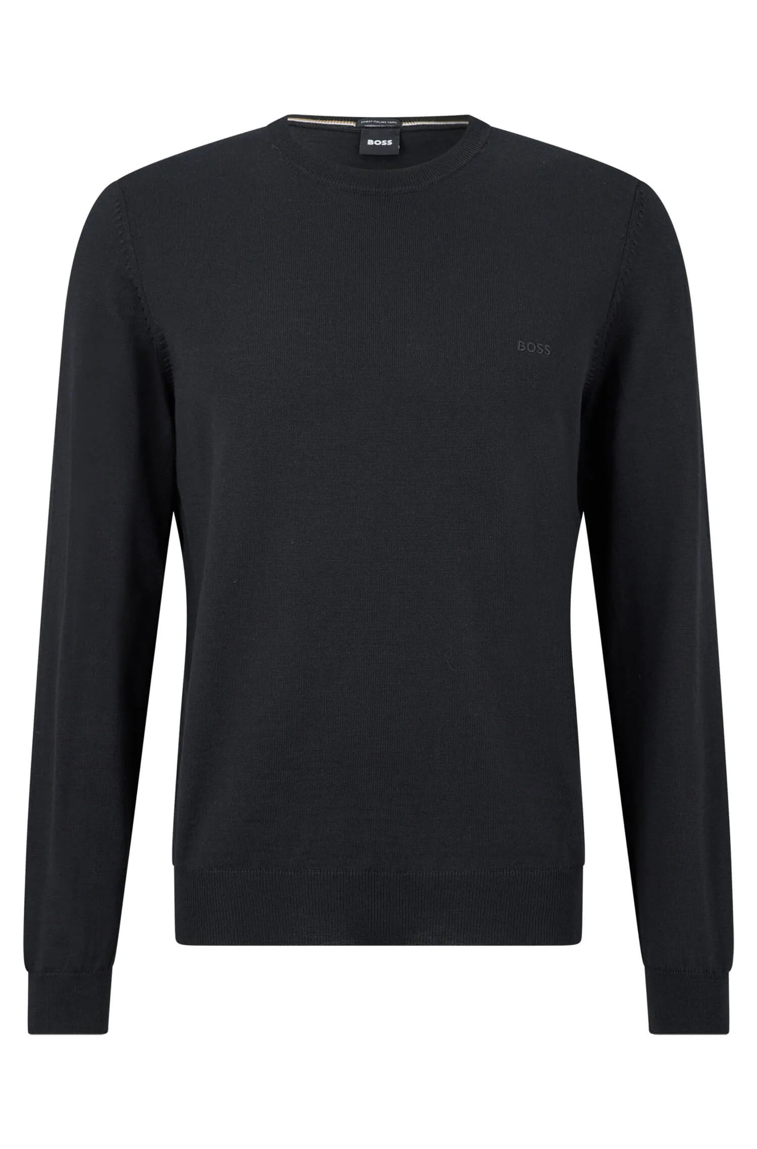 Hugo Boss Miesten Neulepaita Botto-L Musta - Image 3
