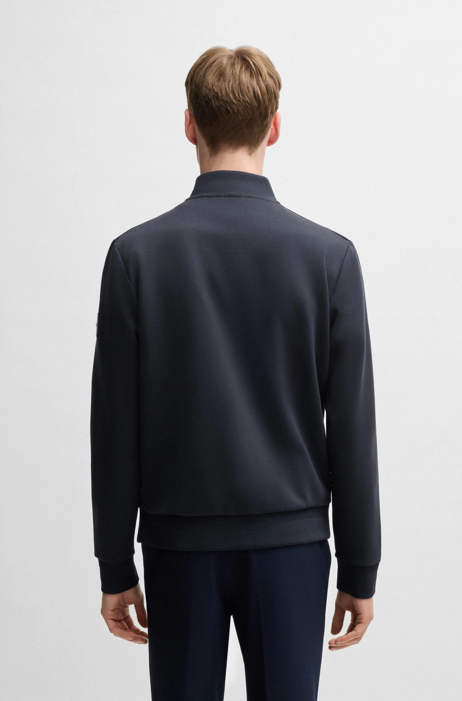 Hugo Boss miesten pusero, H-SKILES HYBRID JACKET Tummansininen - Image 2