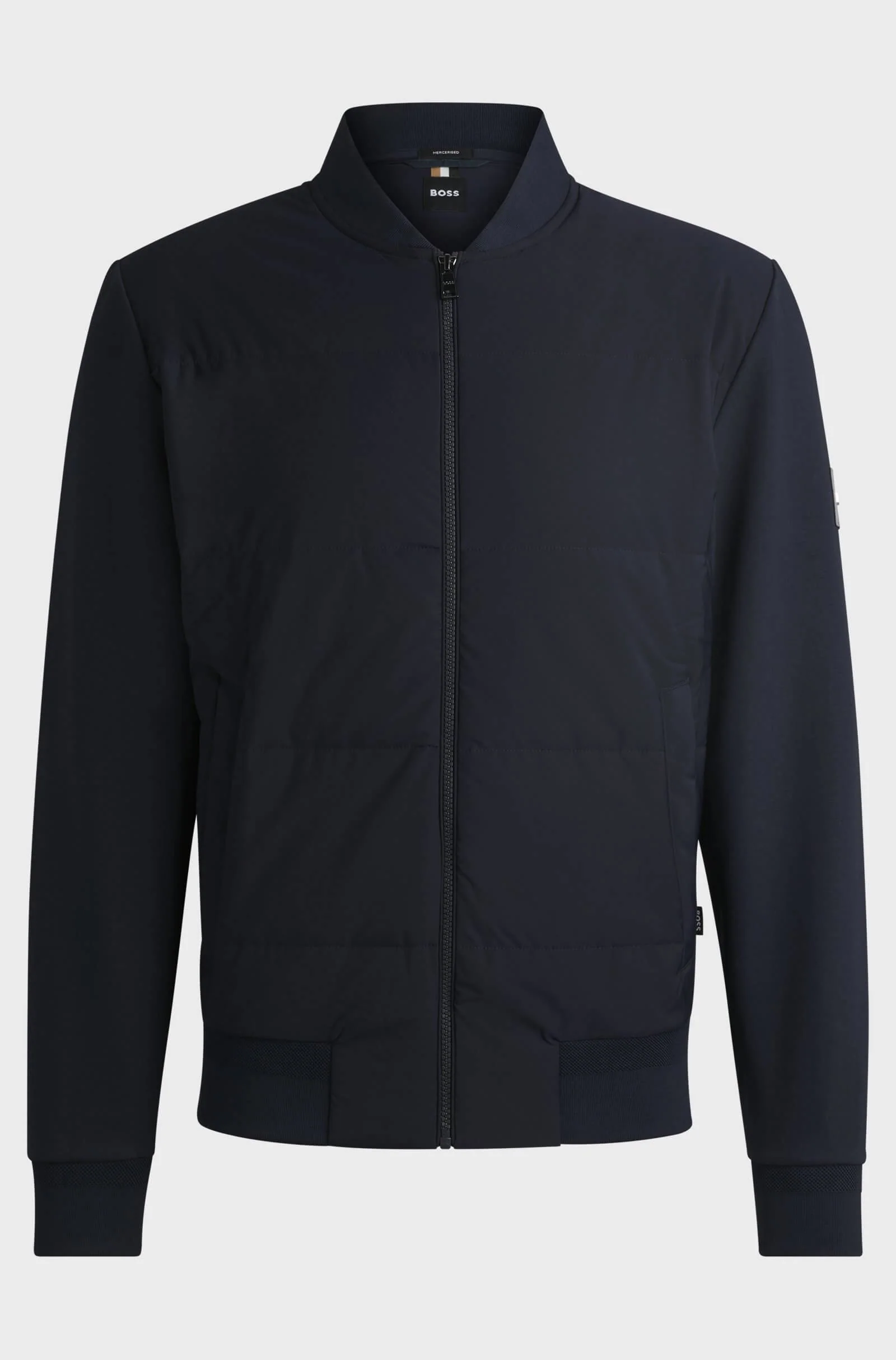 Hugo Boss miesten pusero, H-SKILES HYBRID JACKET Tummansininen - Image 3
