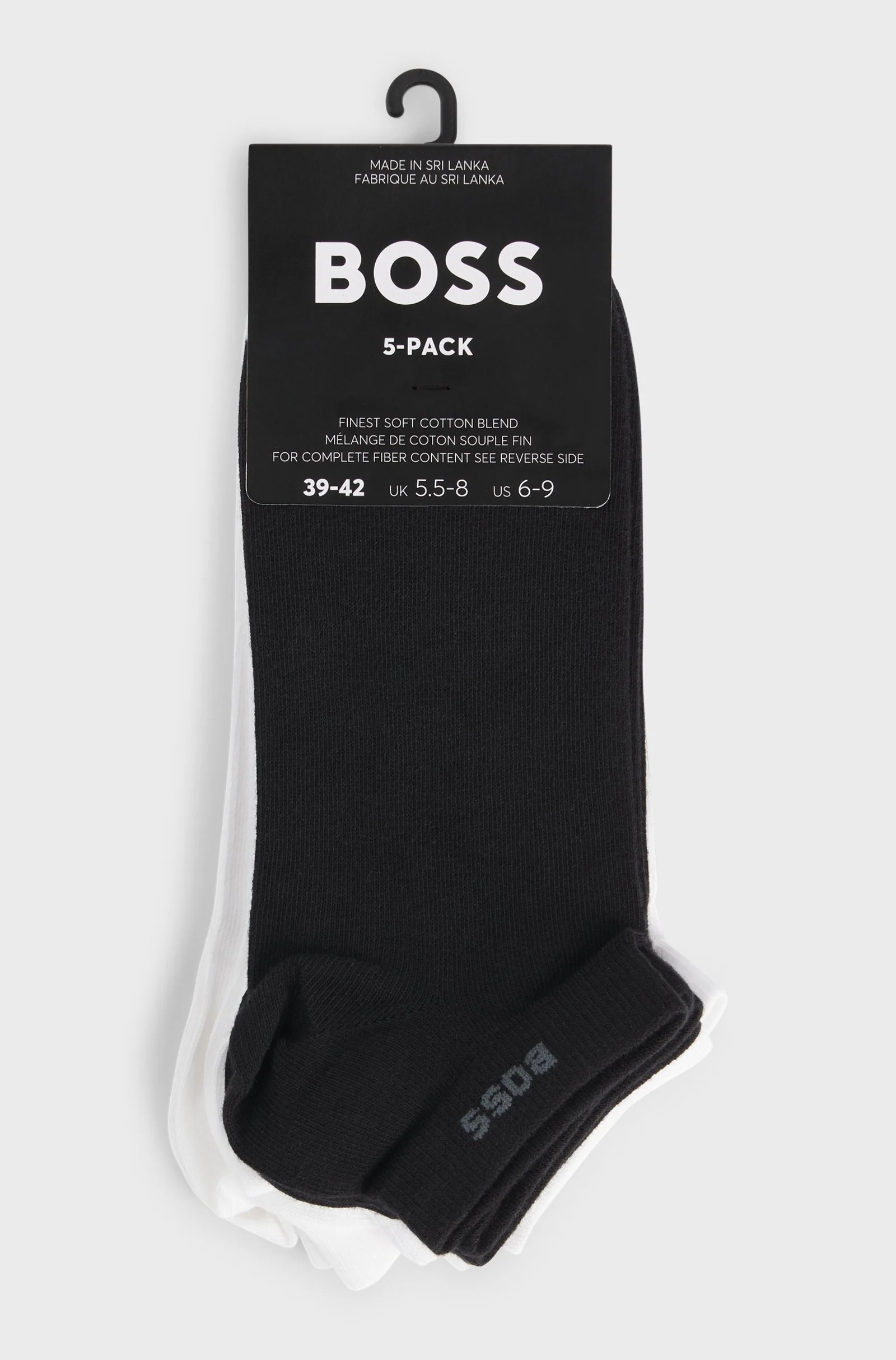 Hugo Boss miesten sukat, 5 PACK SNEAKER SOCK Ei Värikoodia - Image 3