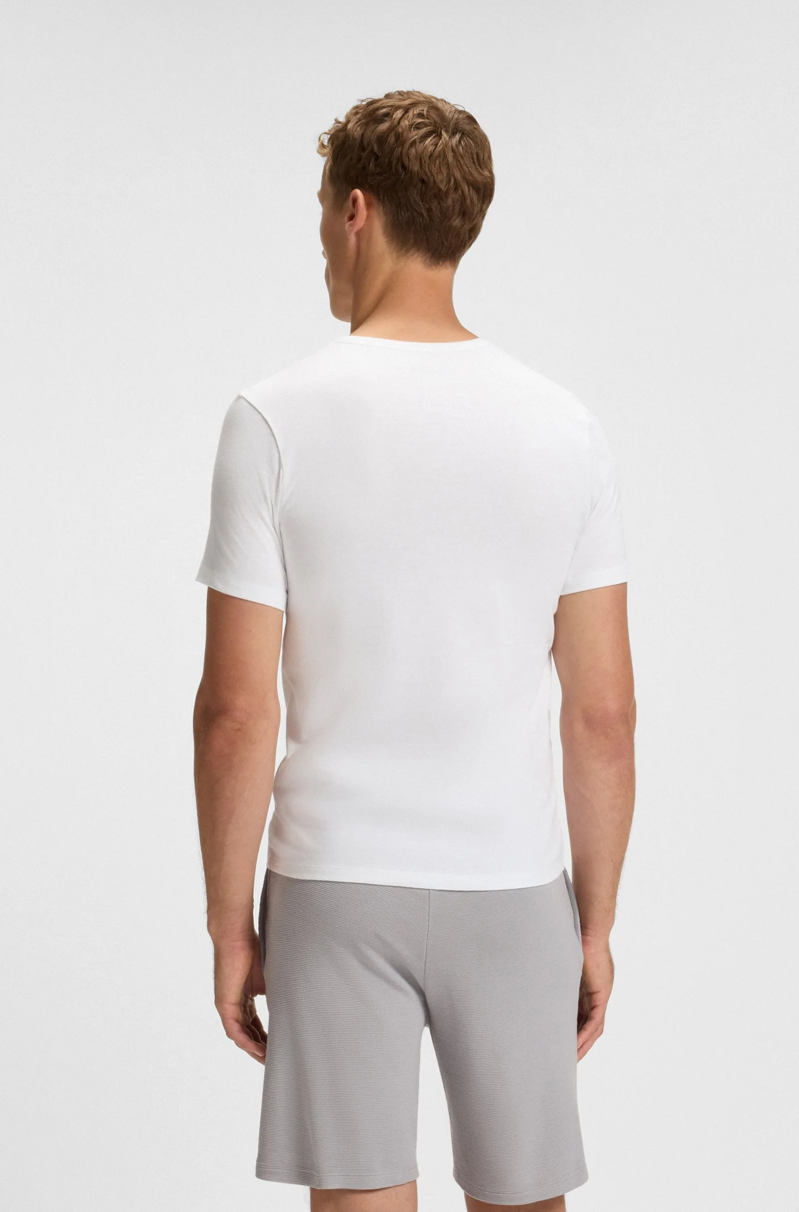 Hugo Boss miesten t-paita, T-SHIRT CLASSIC LOGO Valkoinen - Image 2