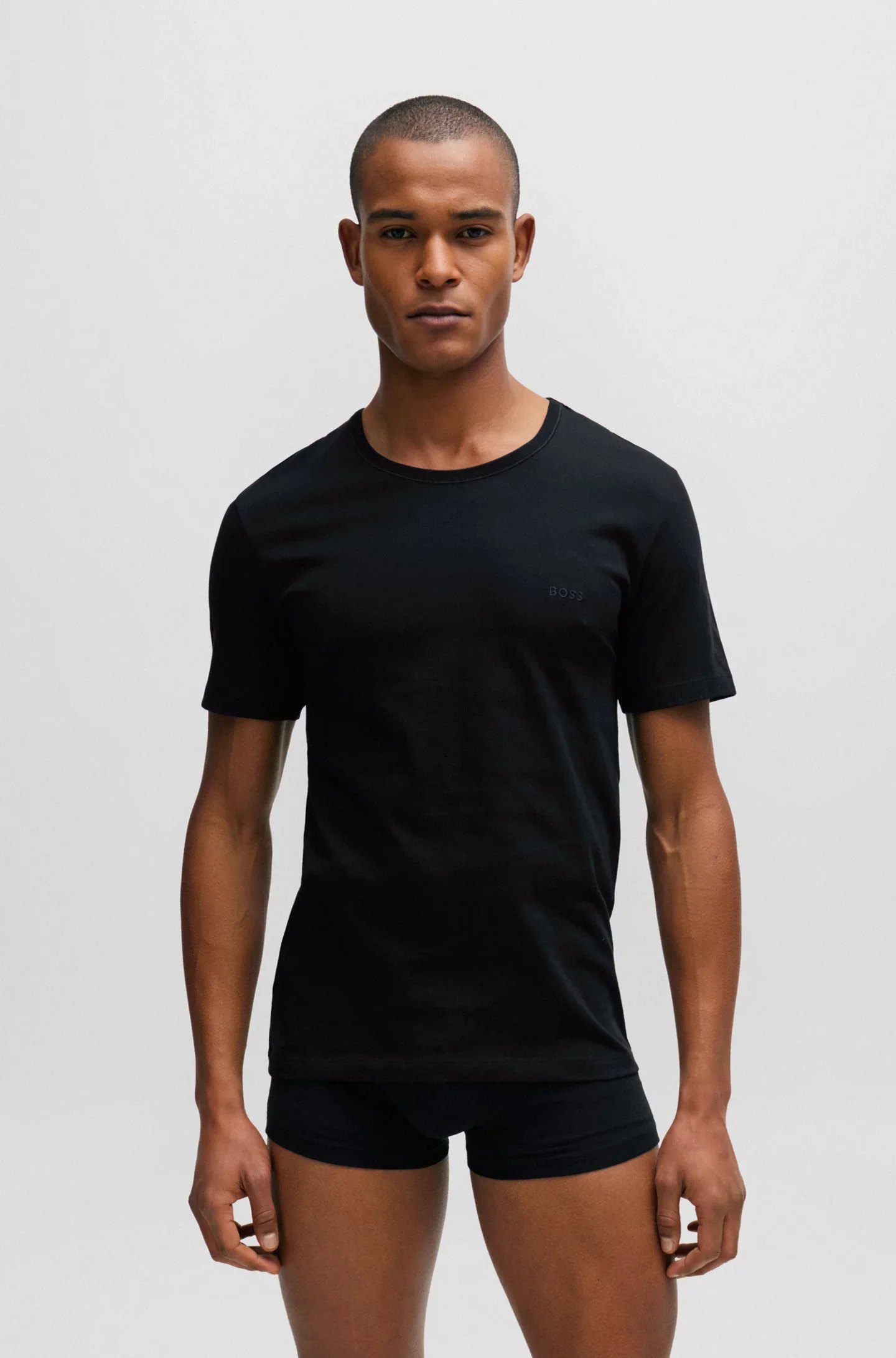 Hugo Boss Miesten T-Paita, TSHIRT RN NOS Tummansininen - Image 2