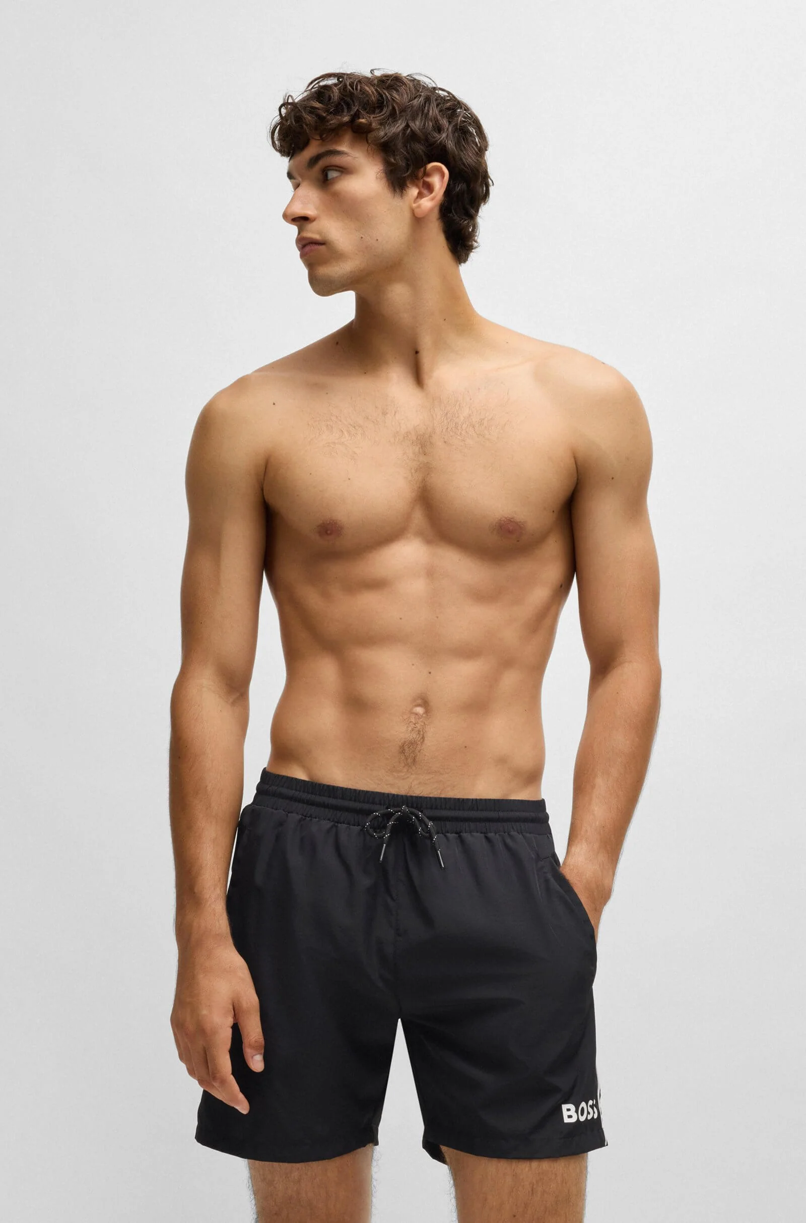 Hugo Boss miesten uimashortsit, STARFISH NOS UIMASHORTSIT Musta