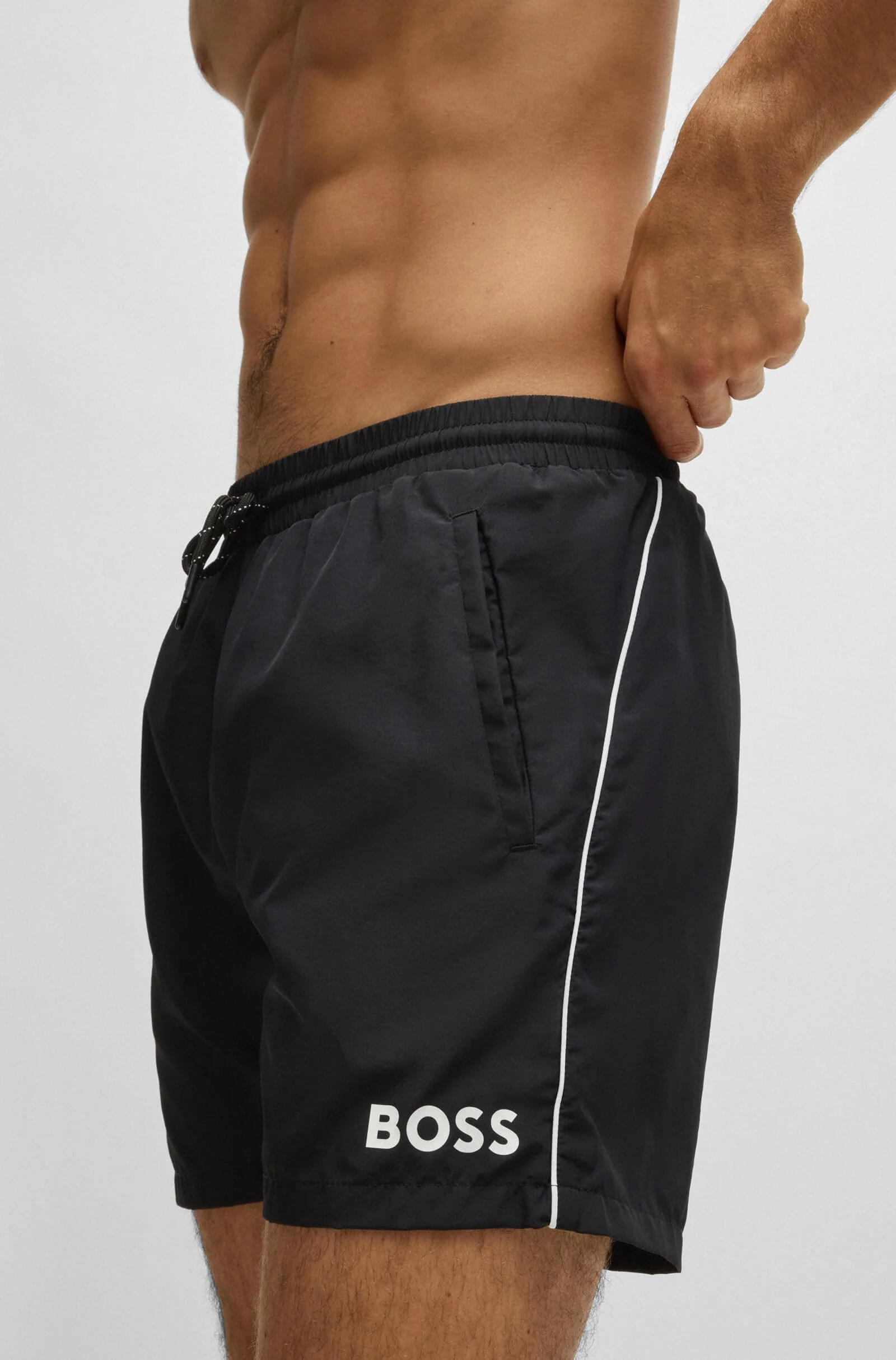 Hugo Boss miesten uimashortsit, STARFISH NOS UIMASHORTSIT Musta - Image 4