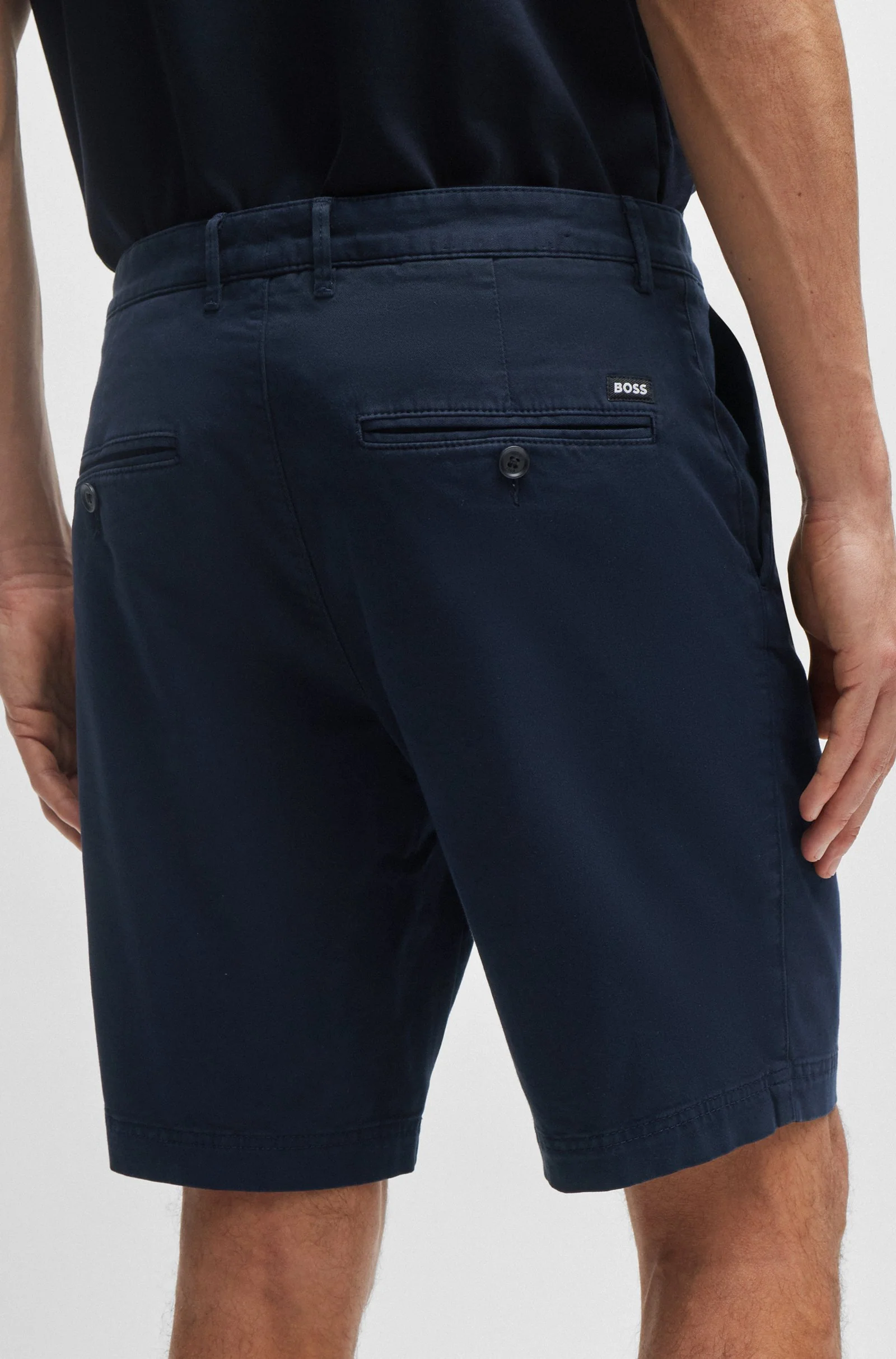 Hugo Boss shortsit, SLICE SHORTS Tummansininen - Image 2