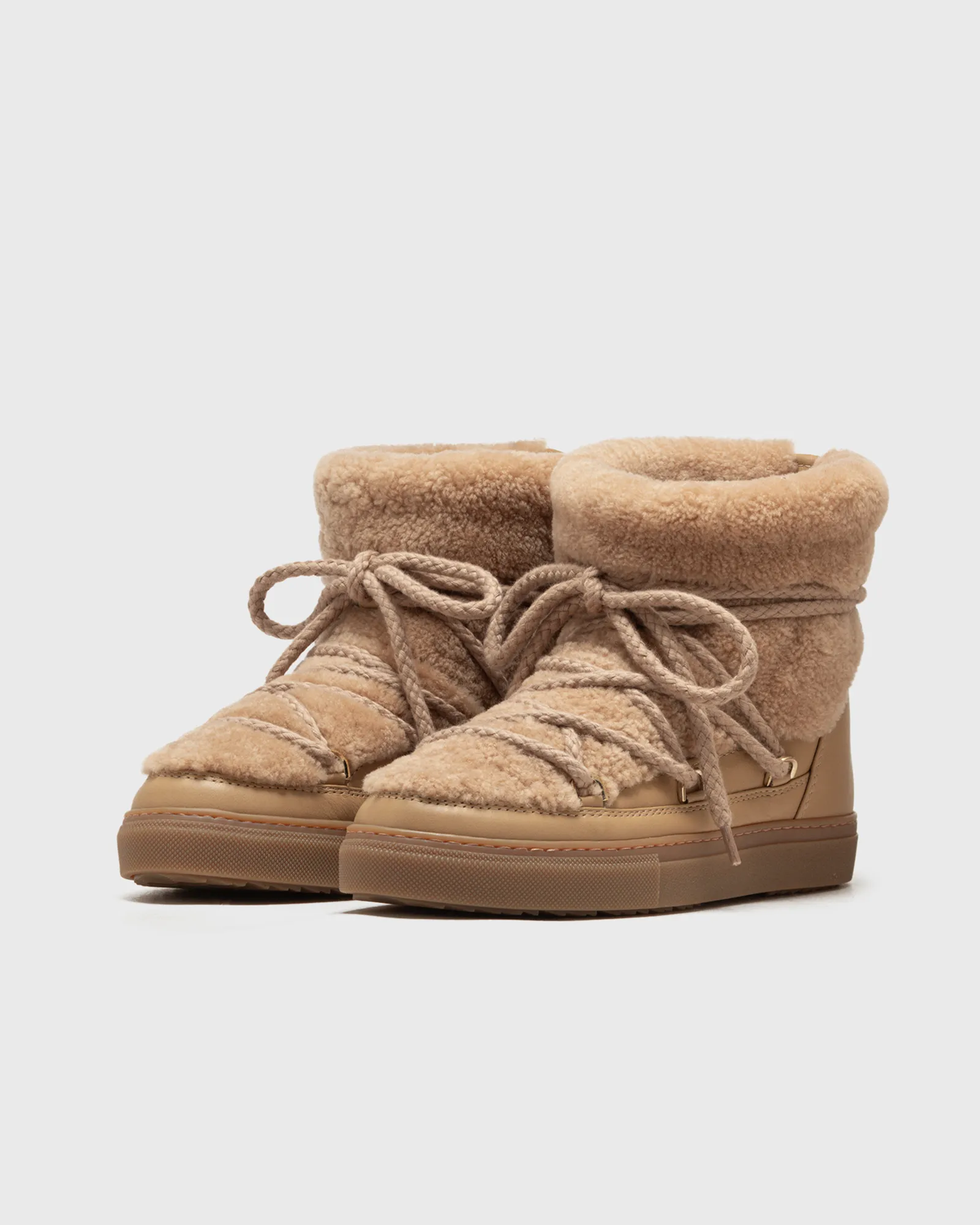 Inuikii Naisten Talvikengät, CURLY Vaalea Beige - Image 2