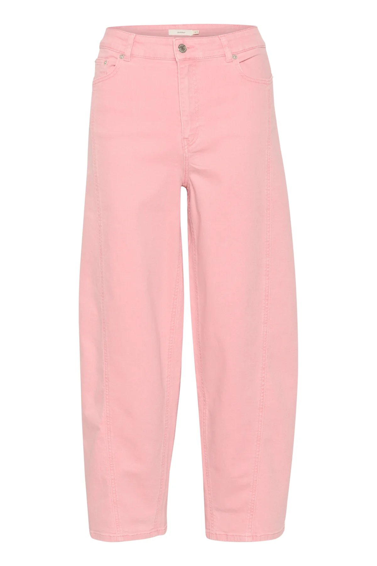 Inwear naisten farkut MORIEIW Barrel Jeans, Pale Pink - Image 2
