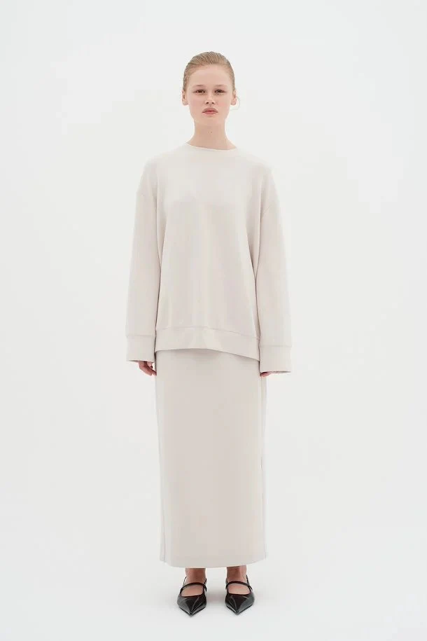 Inwear Naisten Hame, AIDA SKIRT Luonnonvalkoinen
