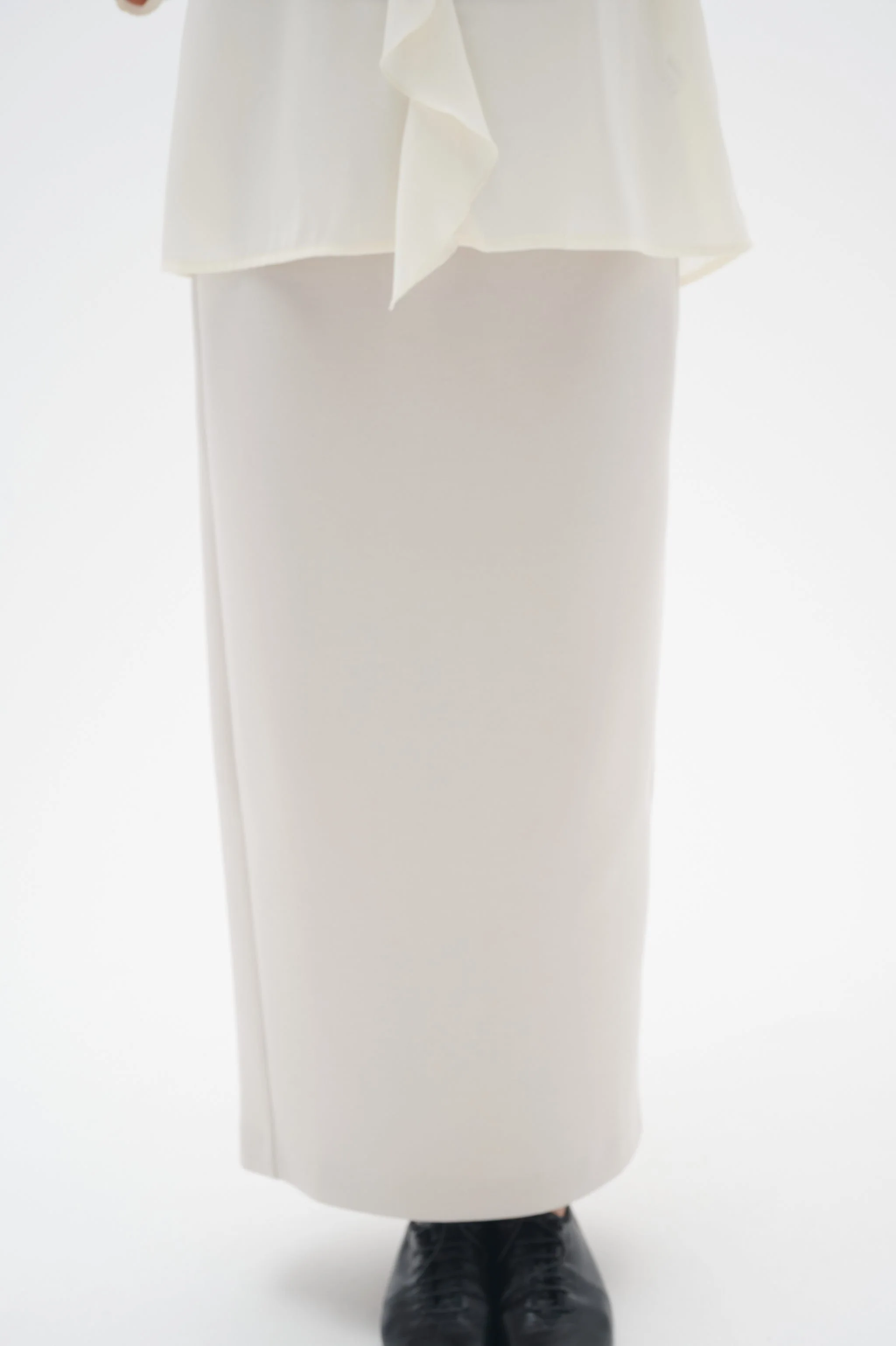 Inwear Naisten Hame, AIDA SKIRT Luonnonvalkoinen - Image 3
