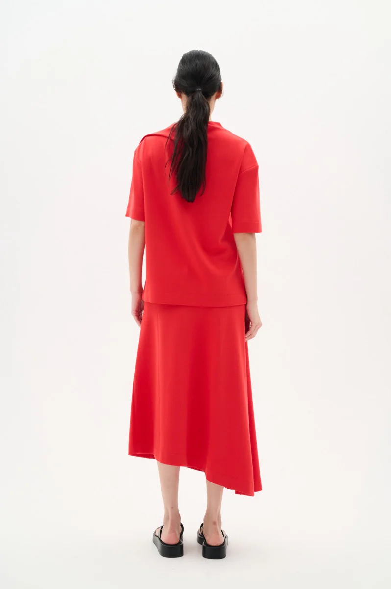 Inwear naisten hame, ANNIEHIW SKIRT Scarlet Red - Image 4