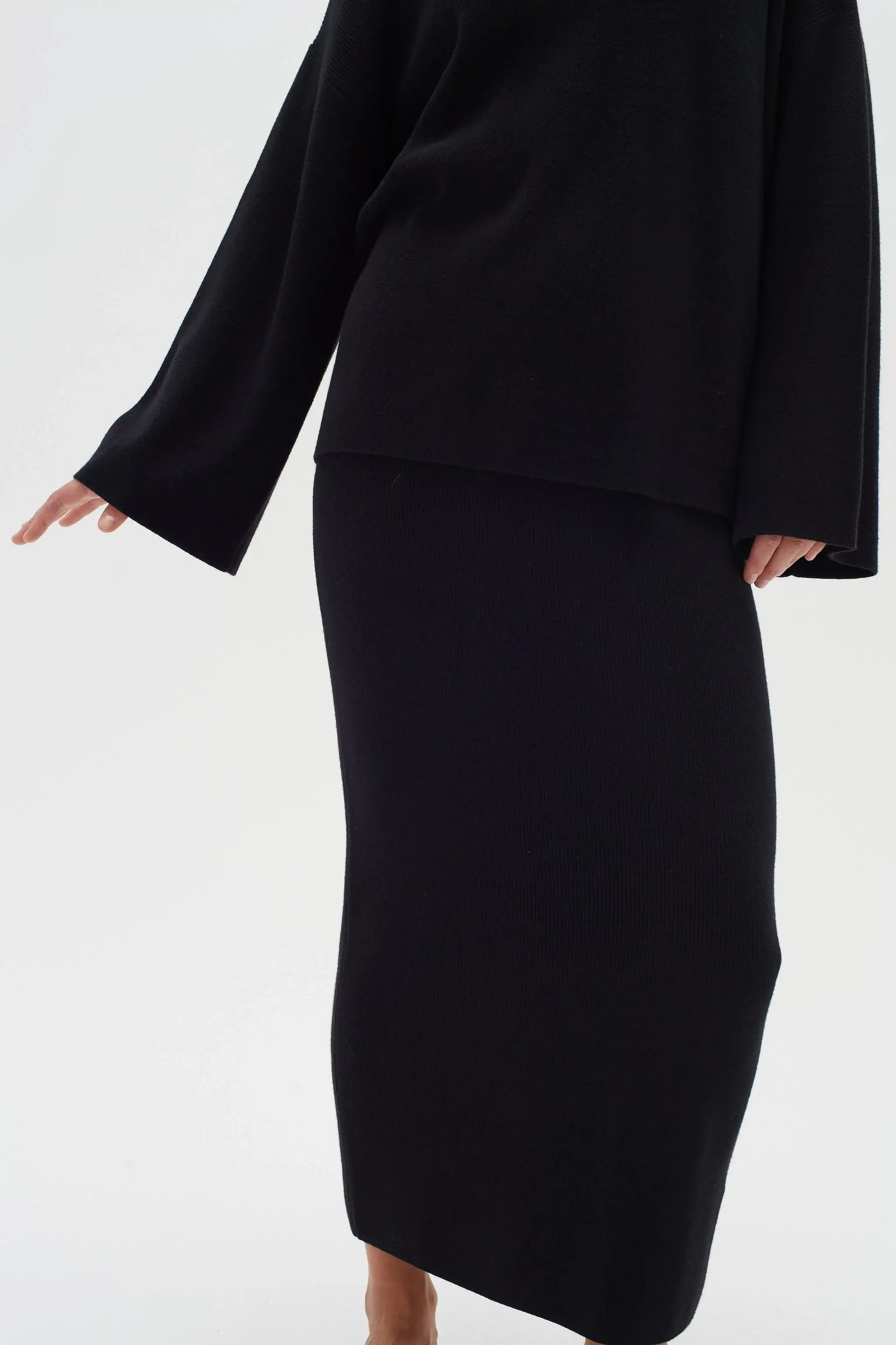Inwear Naisten Hame, RAFEEIW SKIRT Black - Image 2