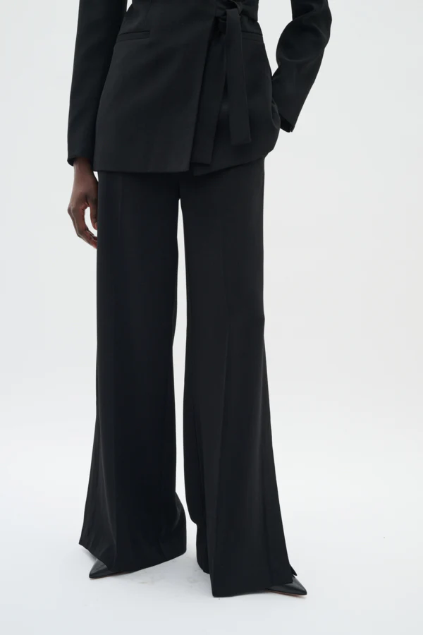 Inwear naisten housut, BRIEZIW SLIT PANTS Black - Image 3