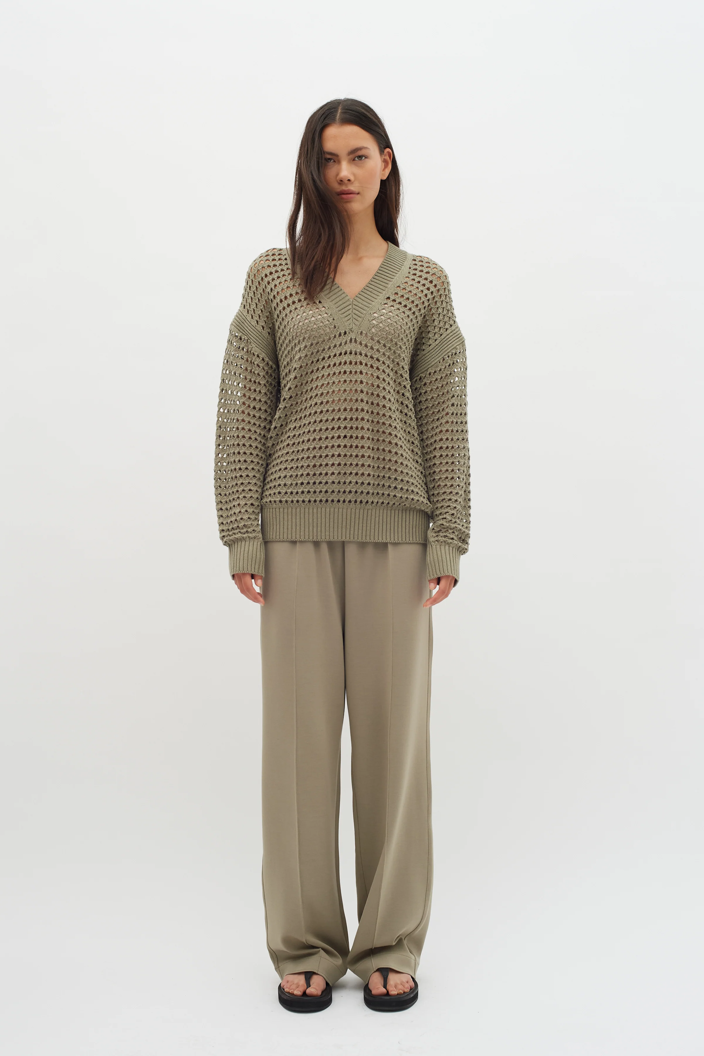 Inwear Naisten Housut, LEICENTIW PANTS Pinetree - Image 4