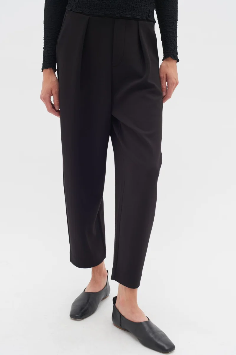 InWear naisten housut Pannie Pant, musta - Image 5