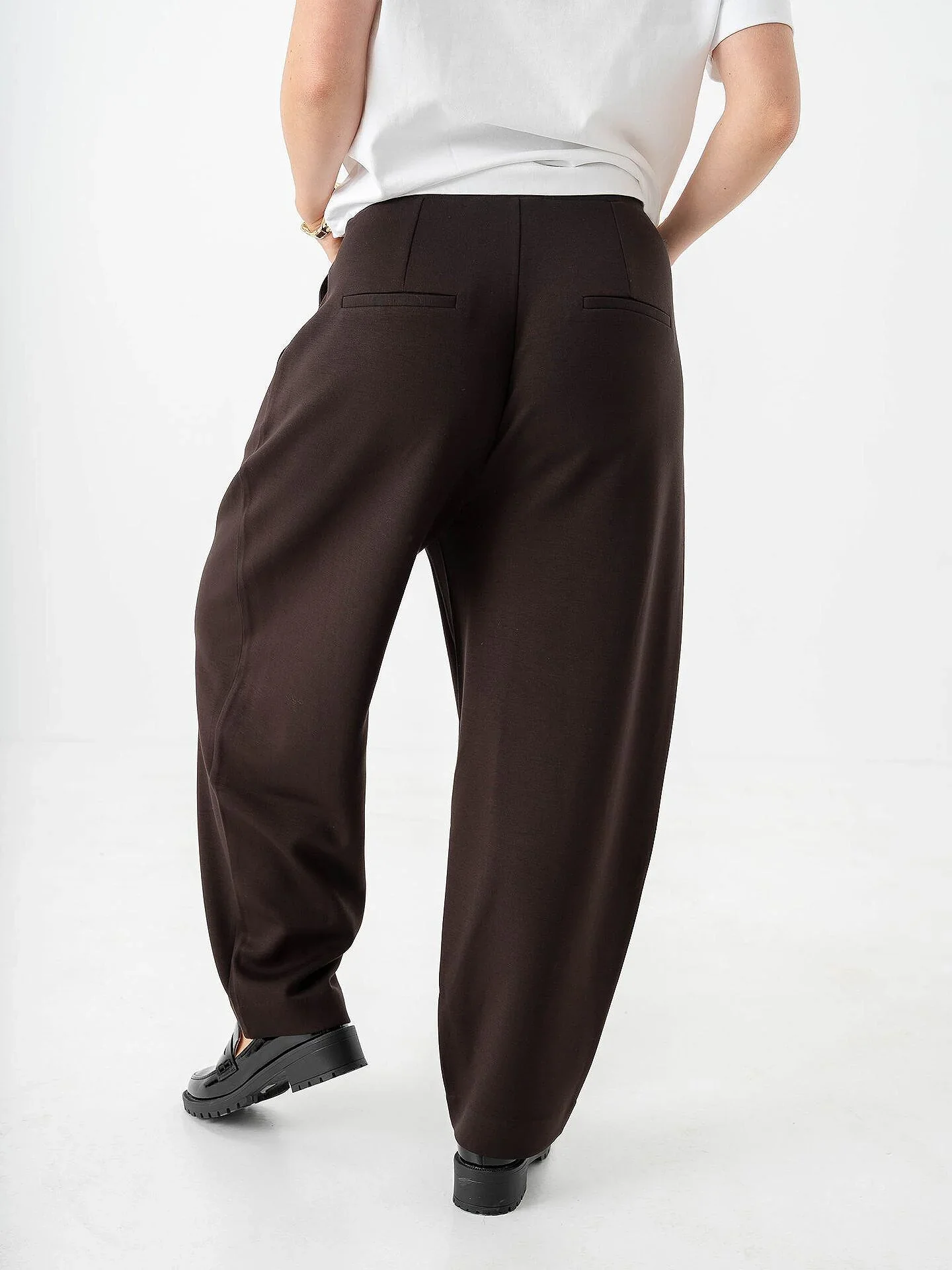 Inwear naisten housut Pannie Pant, suklaanruskea - Image 2