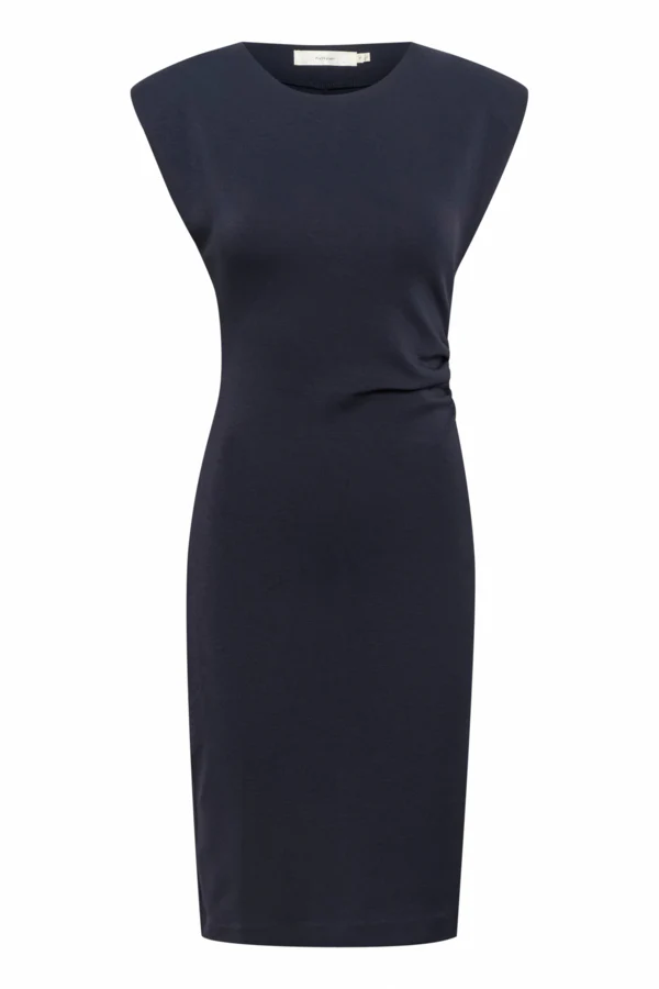 Inwear naisten mekko, HENNIEHIW VINCENT SL DRESS Marine Blue - Image 3