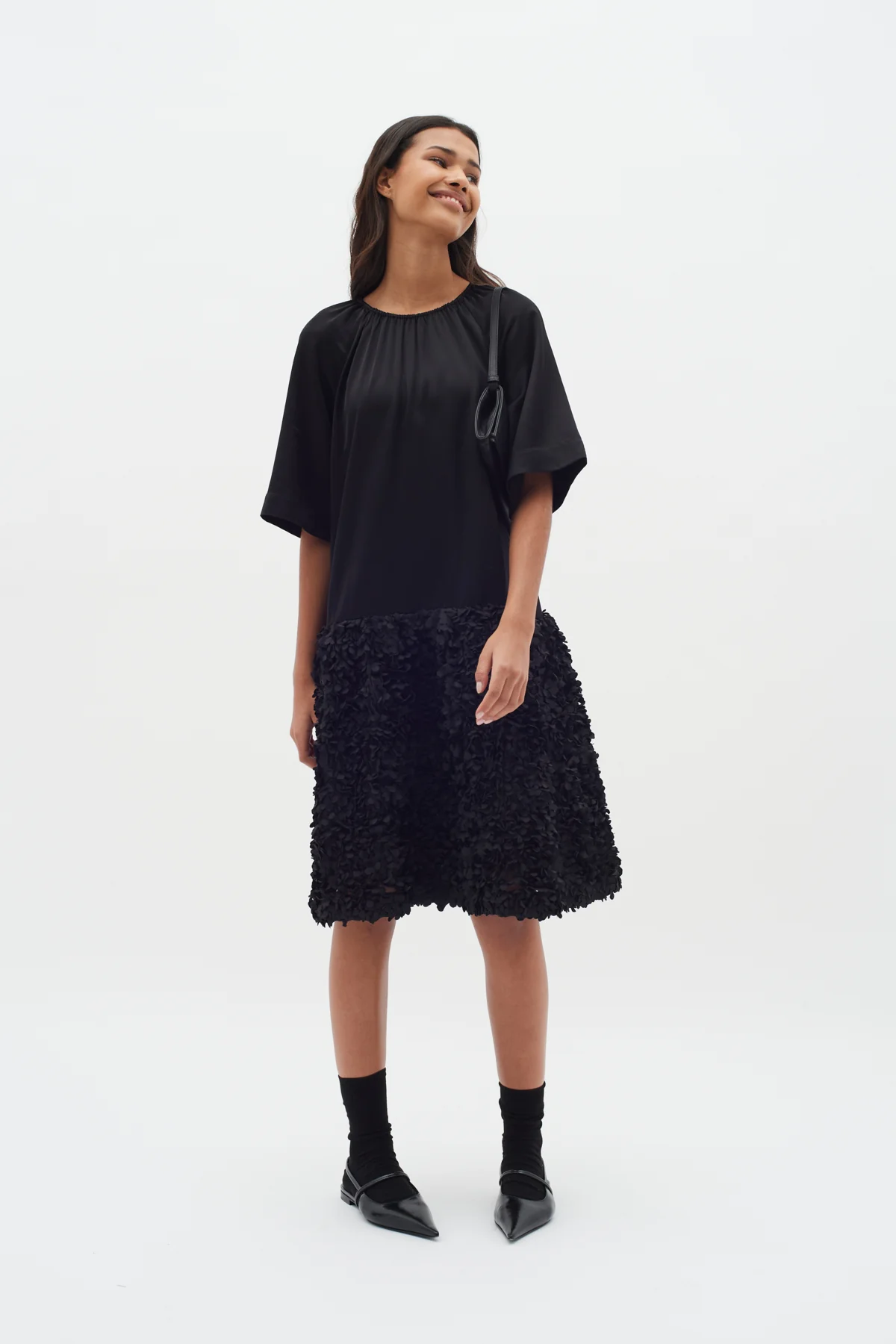 Inwear Naisten Mekko, MEORAIW SHORT DRESS Black - Image 6