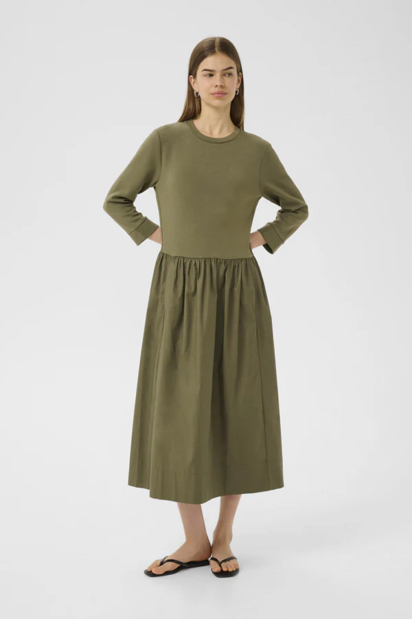 Inwear naisten mekko, MIAIW DRESS Dusty Olive