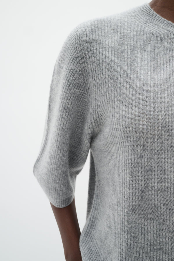 Inwear naisten neule, GAROIW MONIKA OVERSIZE TSHIRT Granite Melange - Image 5