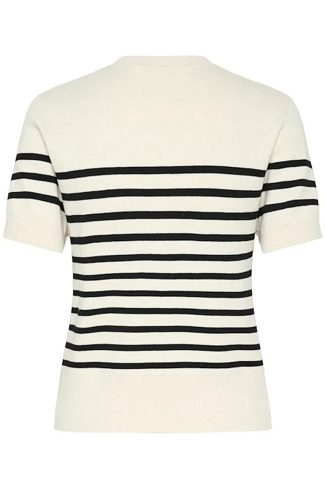 Inwear naisten neulepusero, WALLISIW PULLOVER Black Stripe - Image 2