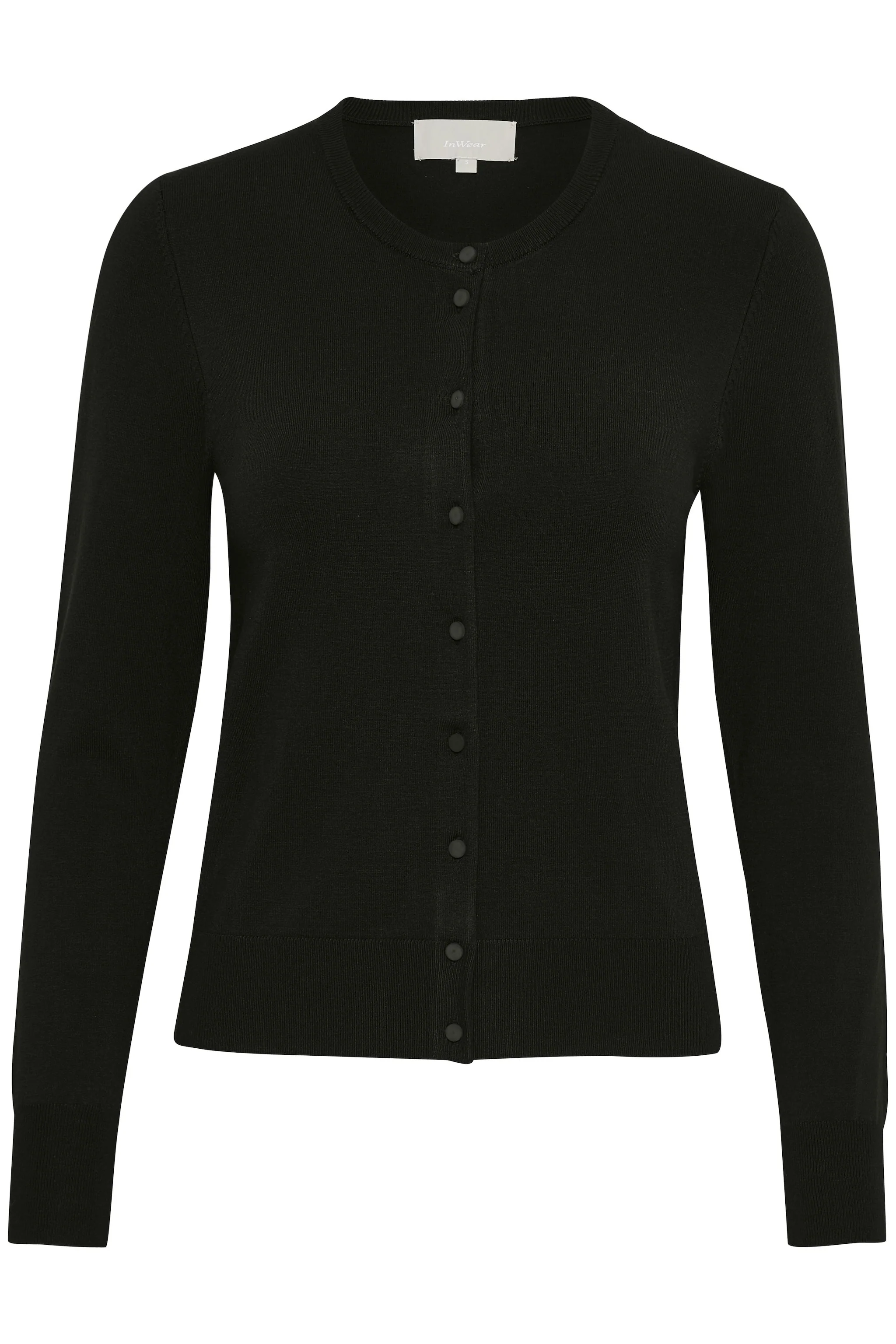 Inwear naisten neuletakki, RITA CARDIGAN Black - Image 2