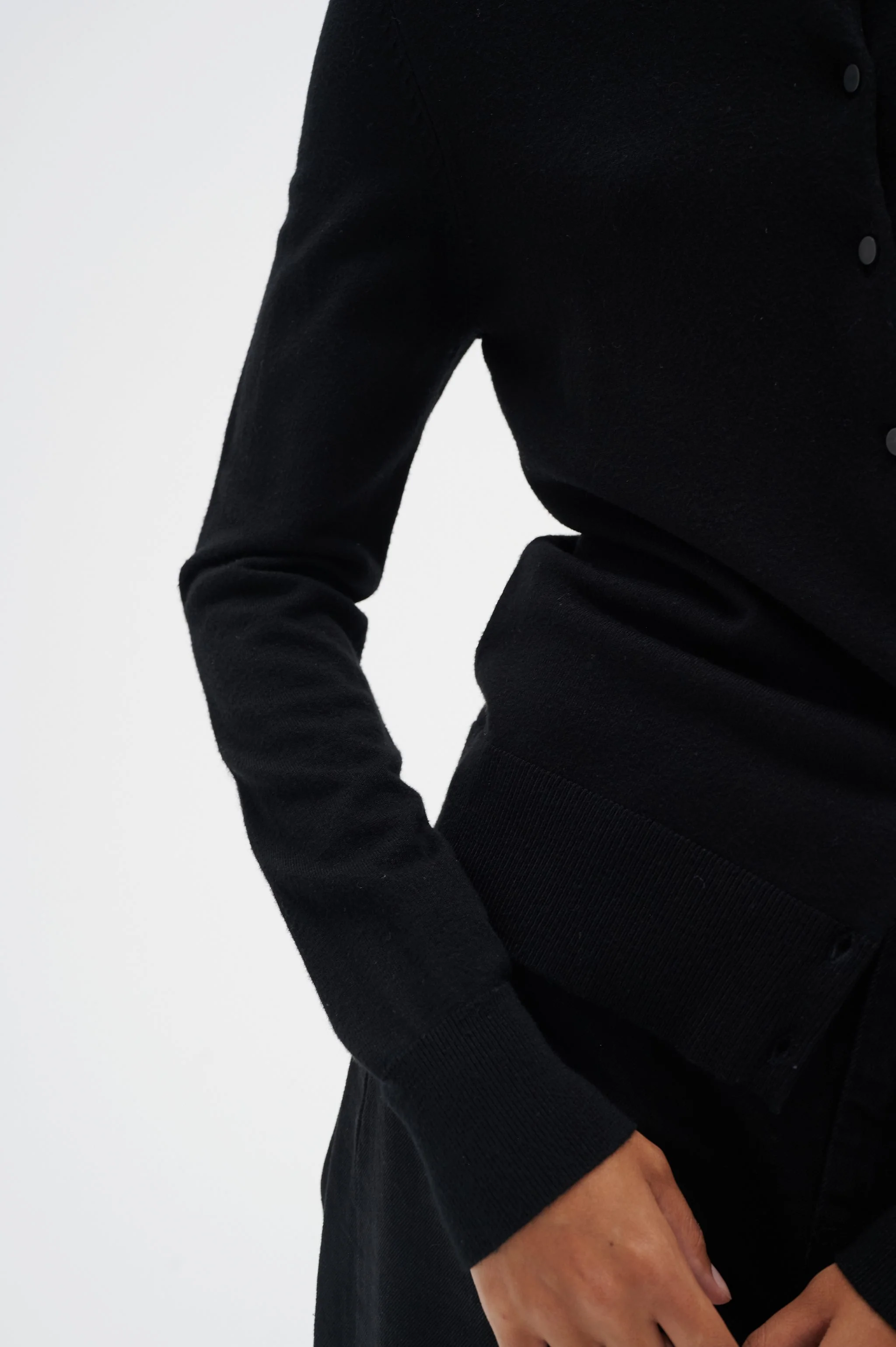 Inwear naisten neuletakki, RITA CARDIGAN Black - Image 4