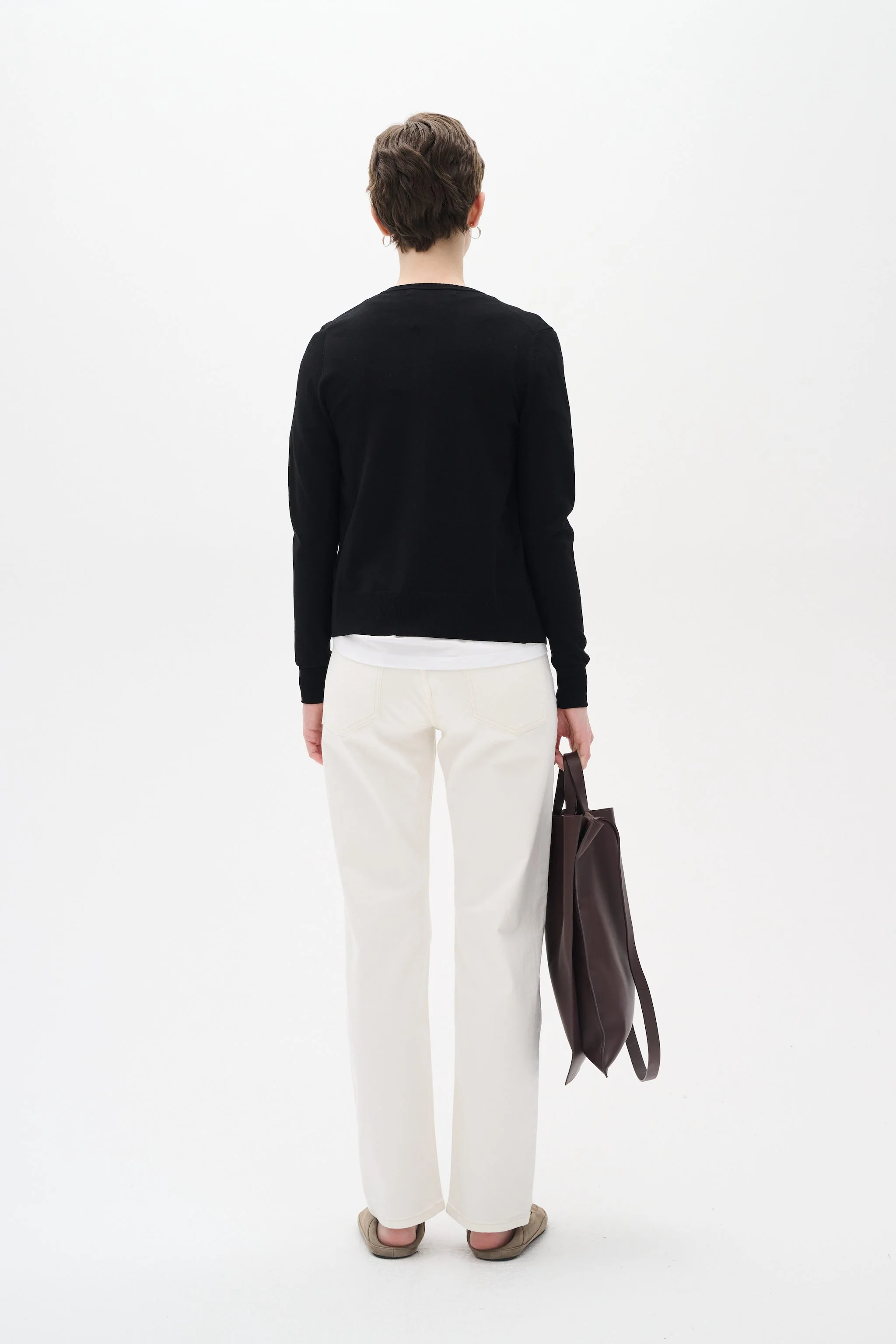 Inwear naisten neuletakki, RITA CARDIGAN Black - Image 7