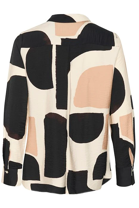 Inwear naisten paita, COMINOIW SHIRT Neutral Soft Blocks - Image 2