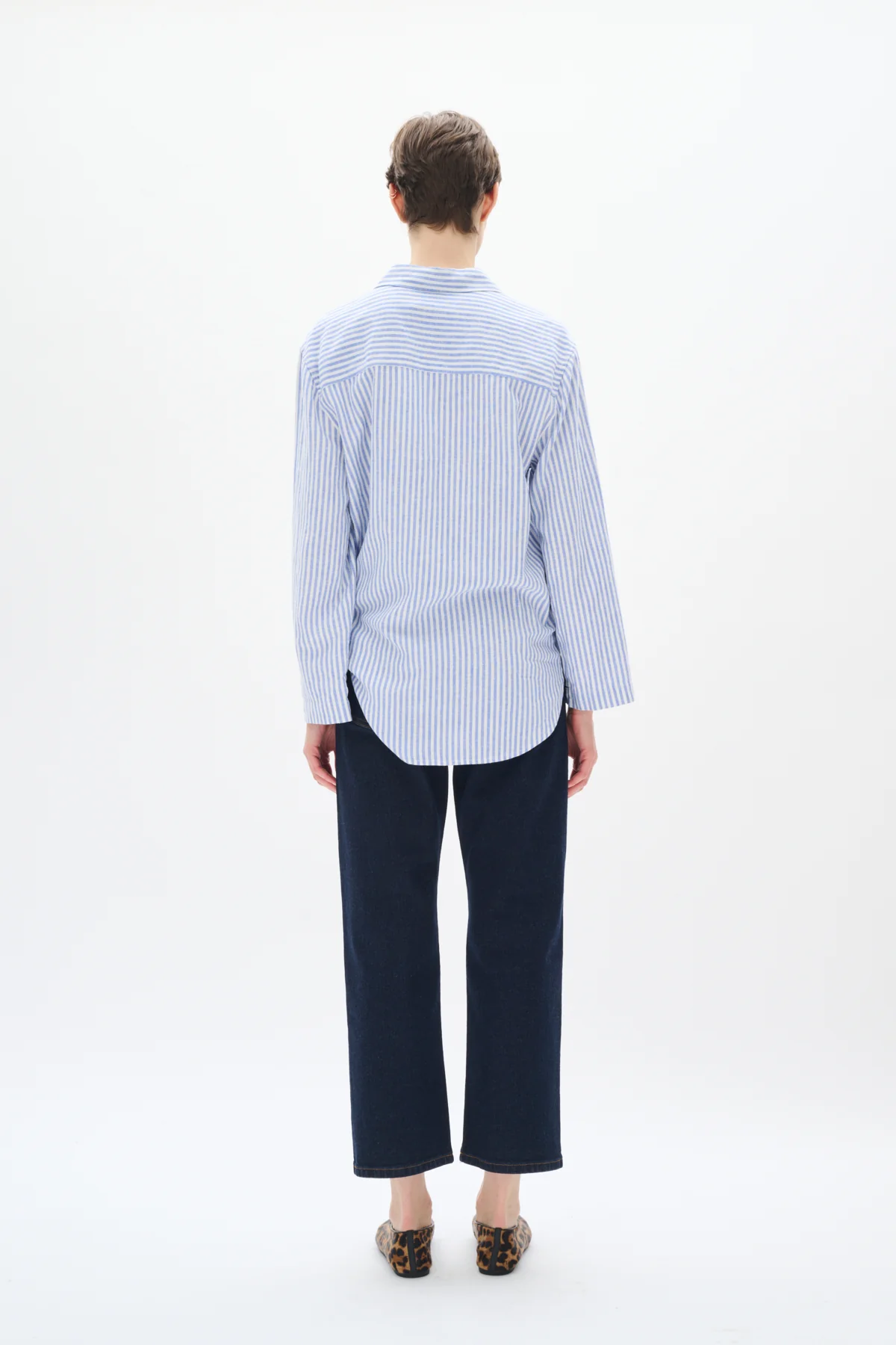 Inwear naisten paita, RIMONEIW SHIRT Blue / White - Image 2