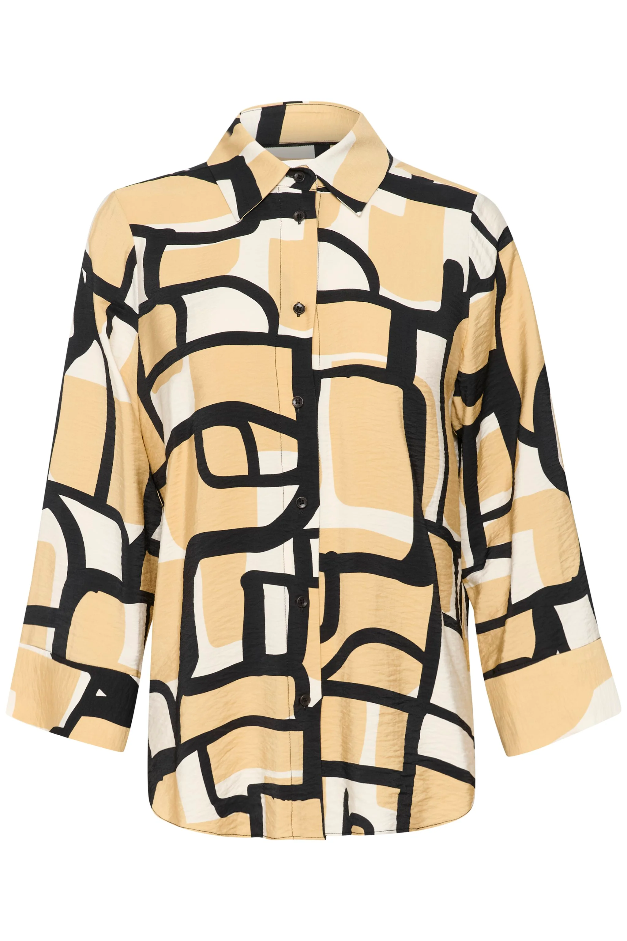 Inwear Naisten Paita, HECANTEI SHIRT Musta Kuosi - Image 4