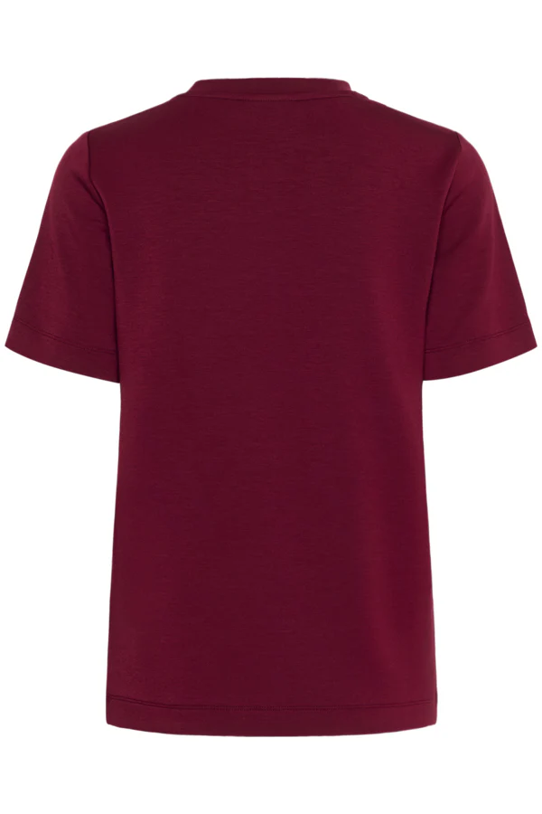 Inwear t-paita, VINCENT KARMEN T-SHIRT Cabernet - Image 2
