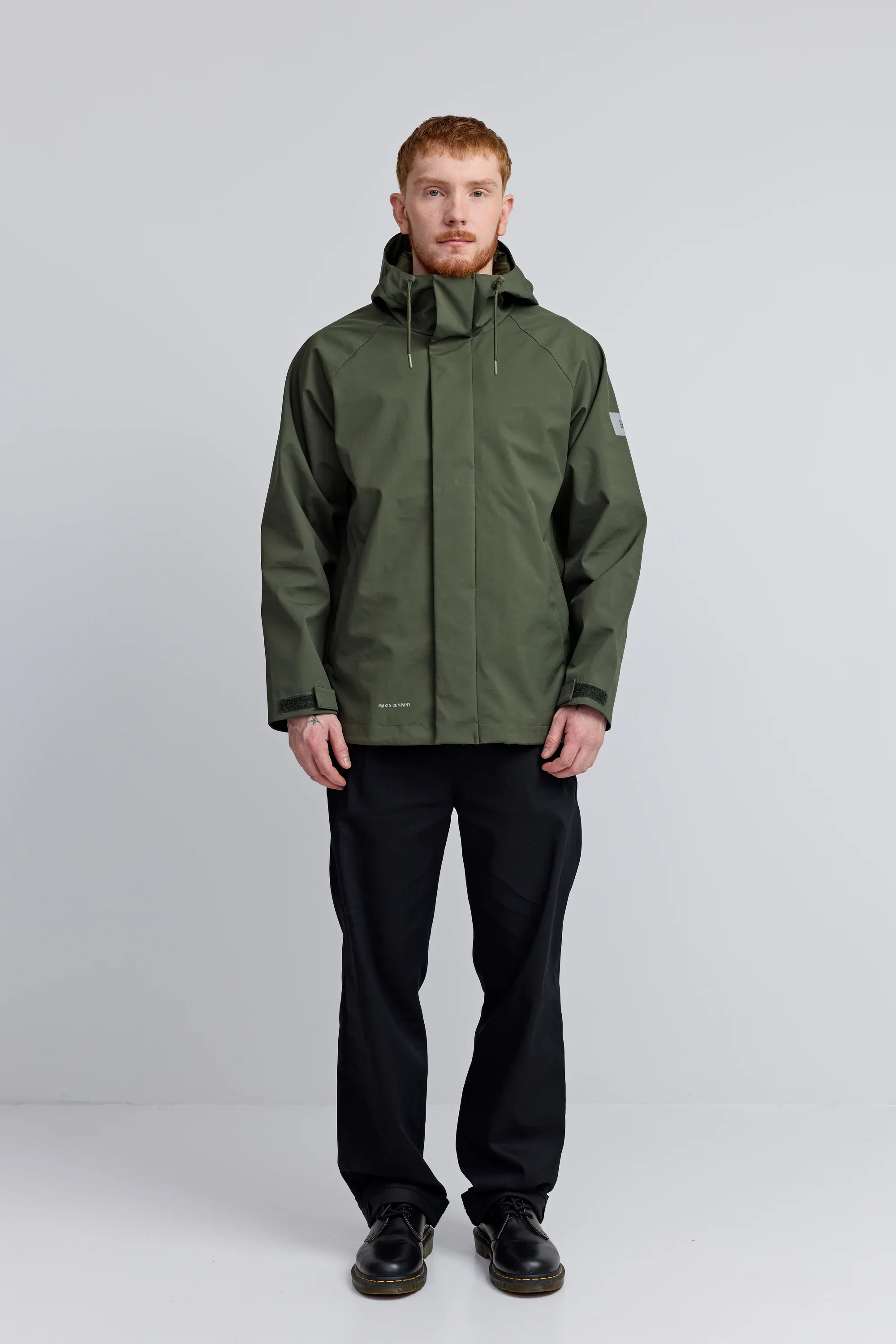 Makia miesten takki Irvine Jacket, tummanvihreä