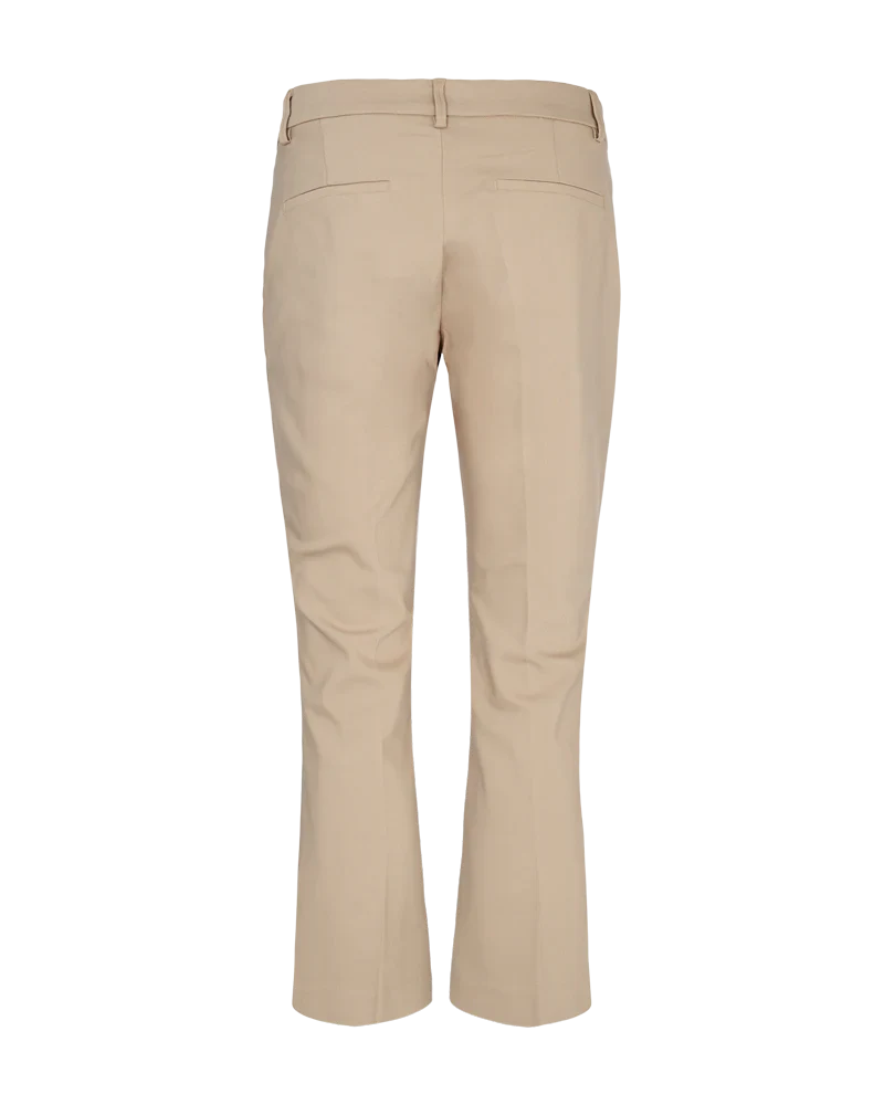 Freequent naisten nilkkapituiset housut Isadora Ankle PA Bootcut, vaalea beige - Image 2