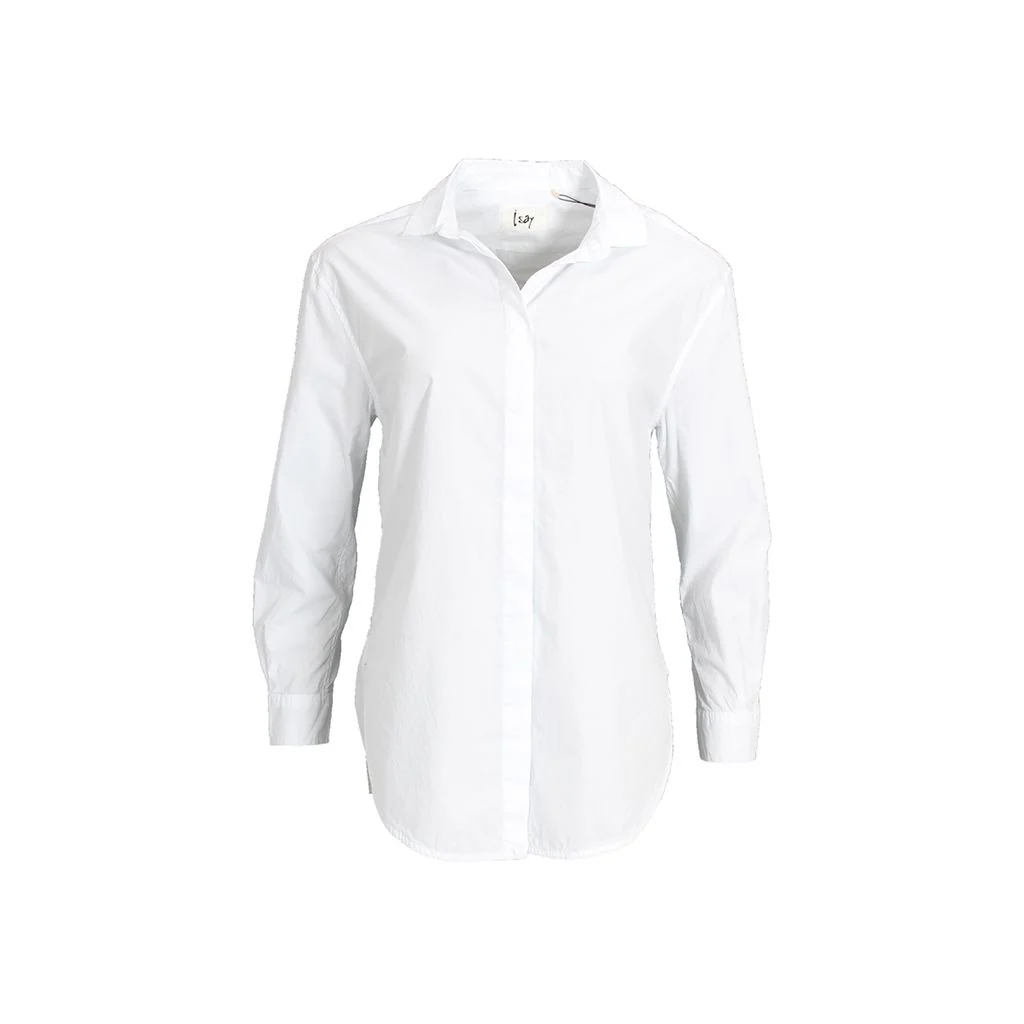 Isay Naisten Paitapusero, Bellis Long Shirt Valkoinen - Image 4