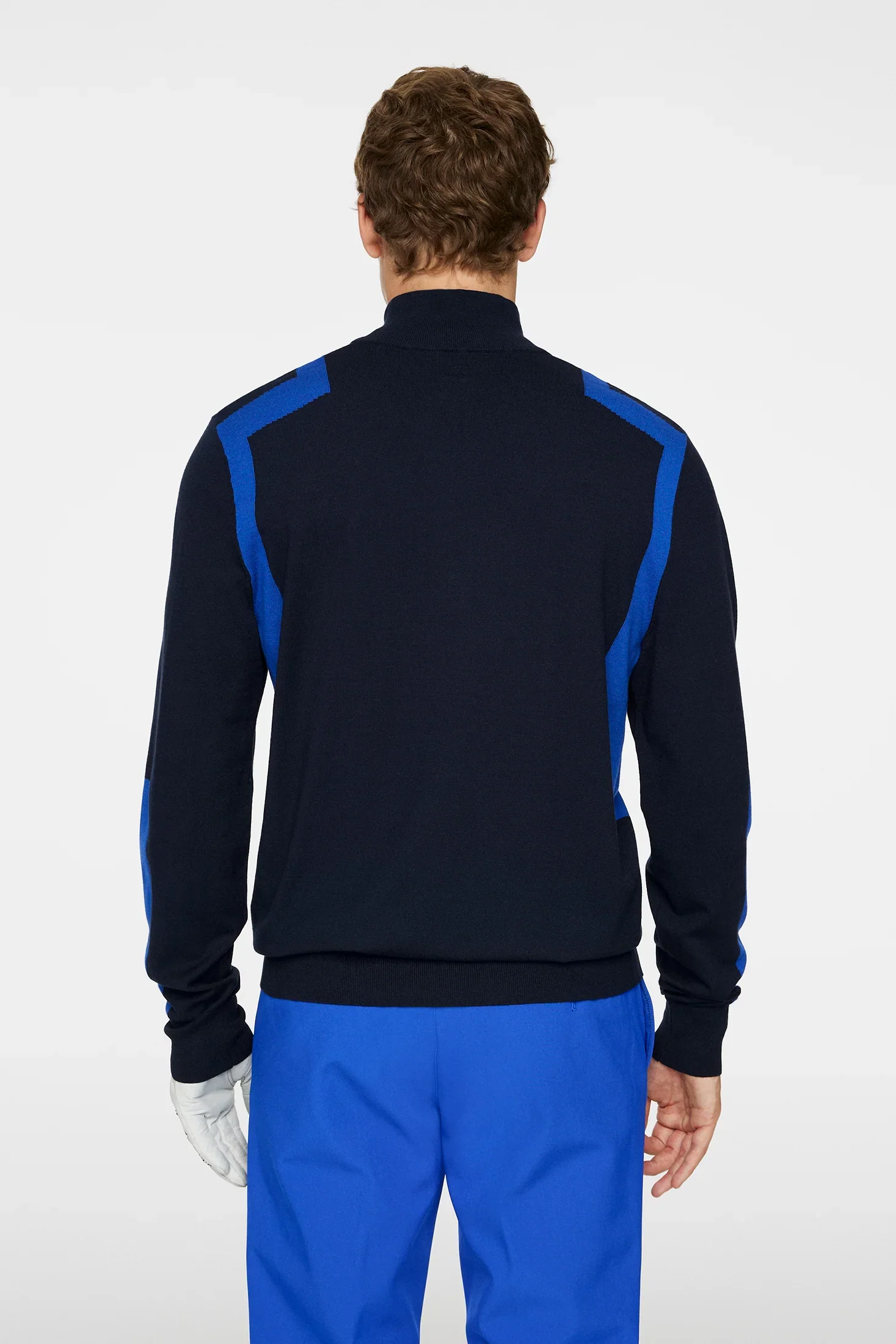 J.Lindeberg miesten paita, KENDRICK HALF ZIP Tummansininen - Image 2