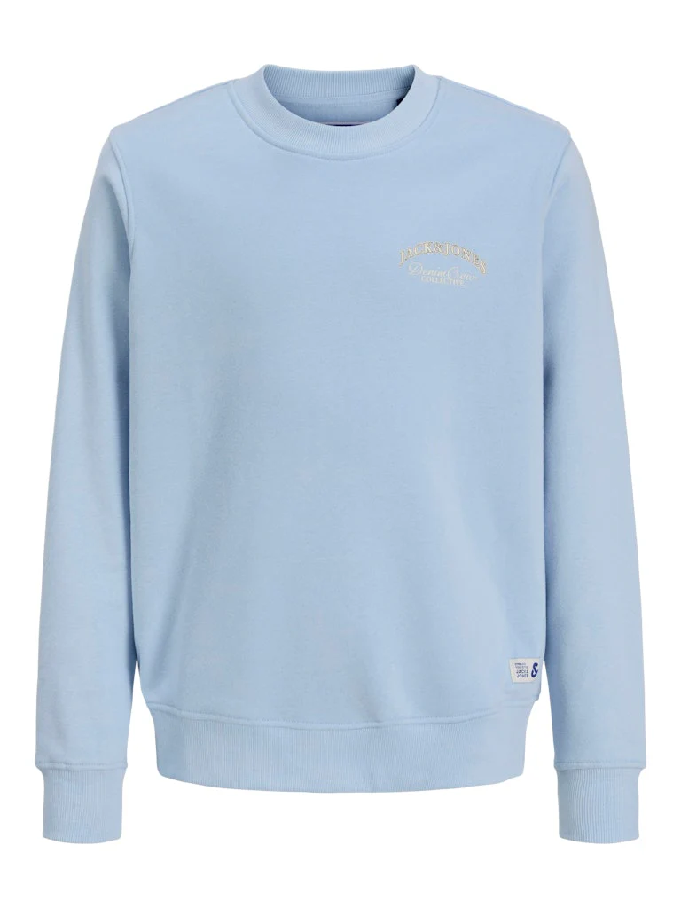 Jack and jones junior college, JJEBRANDES RELAXED SWEATSHIRT JNR Vaaleansininen - Image 2
