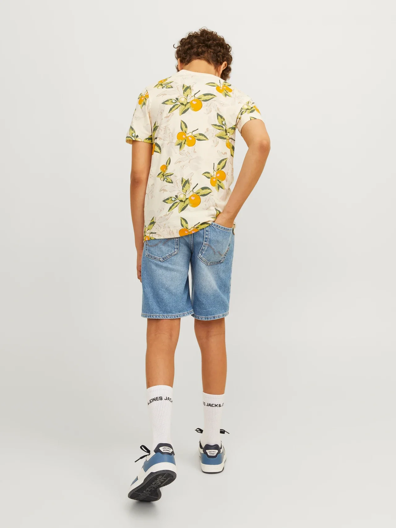 Jack and jones junior farkkushortsit, JJICHRIS JJORIGINAL SHORTS MF 920 Indigo - Image 2